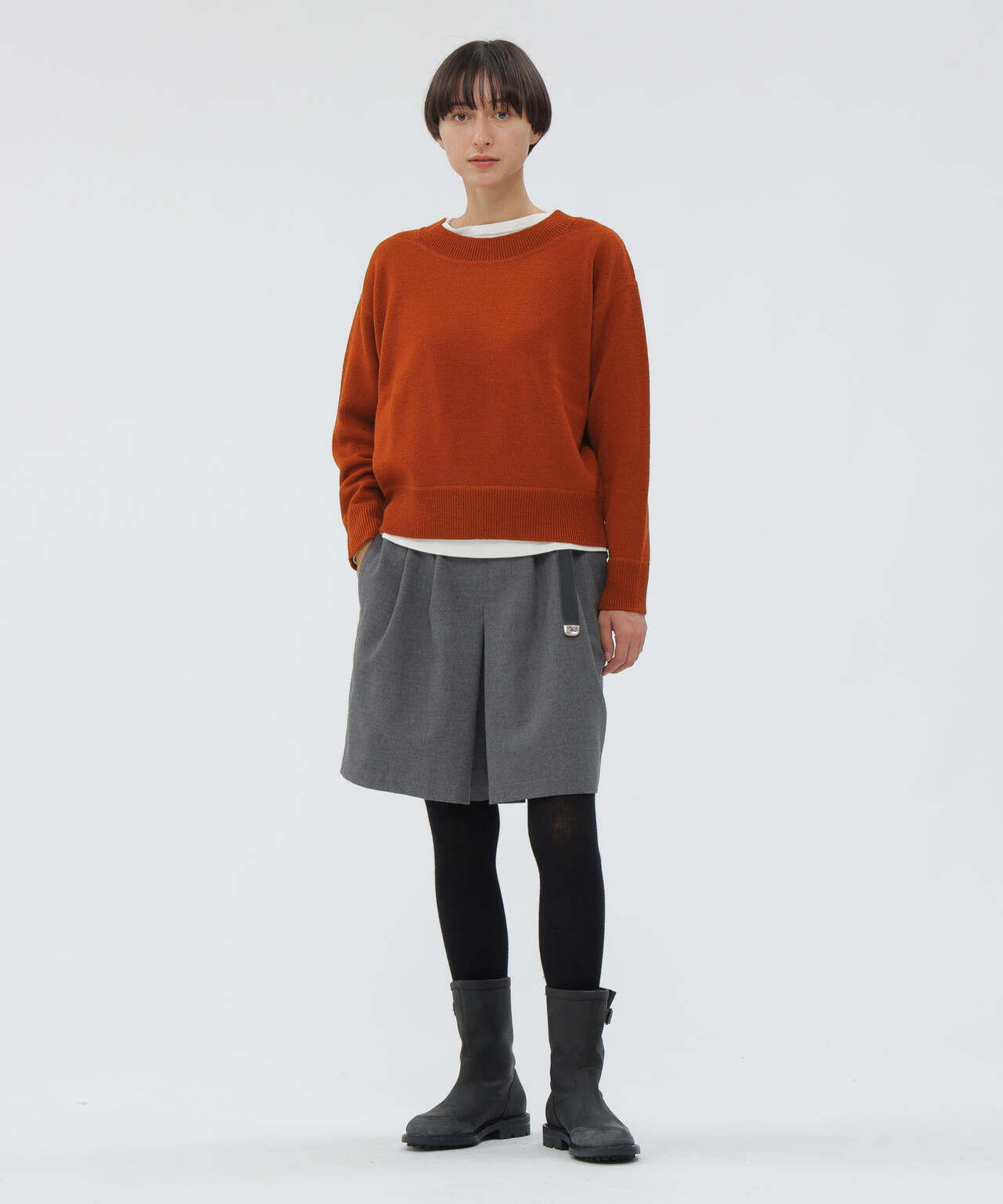 WASHABLE PLAIN WOOL KNITWEAR | MARGARET HOWELL（マーガレット