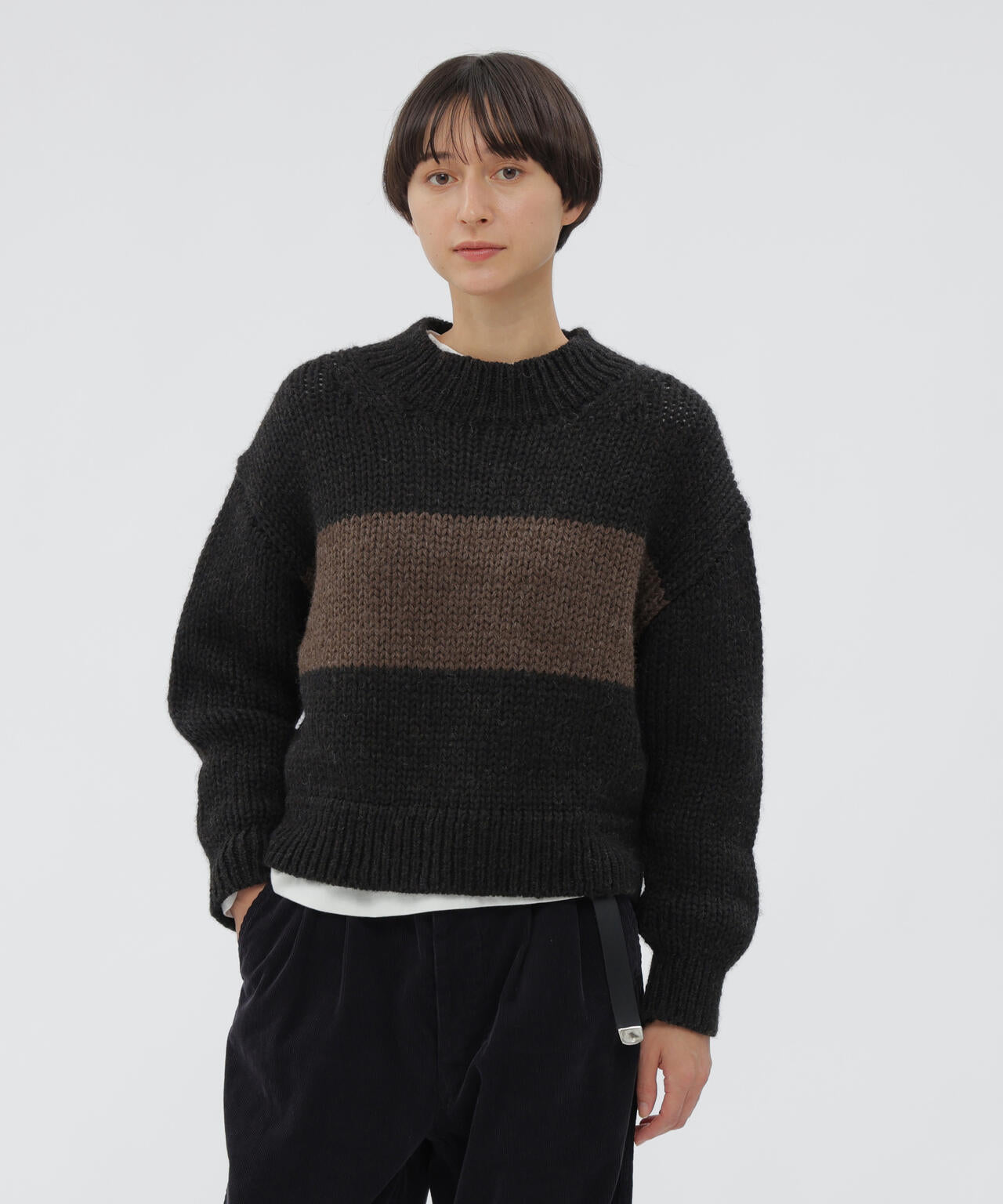 NATURAL SPUN WOOL KNITWEAR