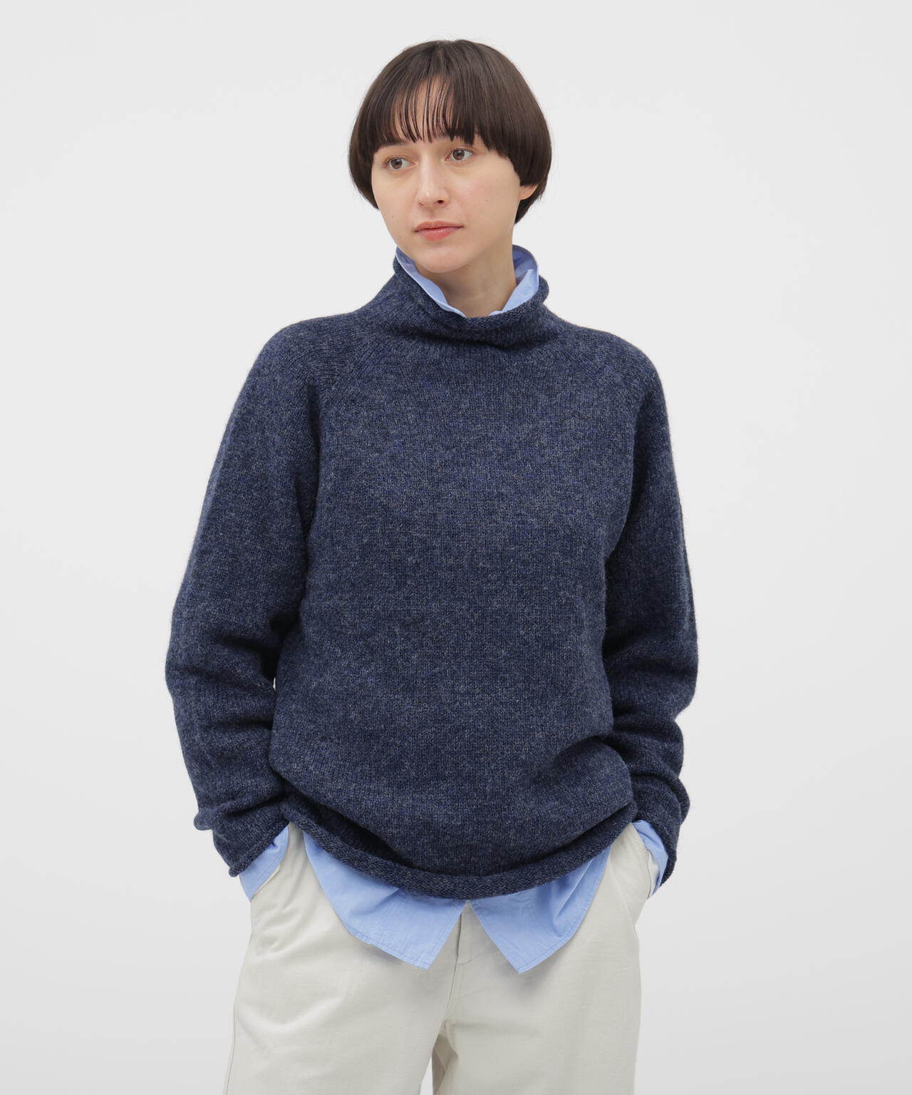 DRY WOOL KNITWEAR | MARGARET HOWELL（マーガレット・ハウエル