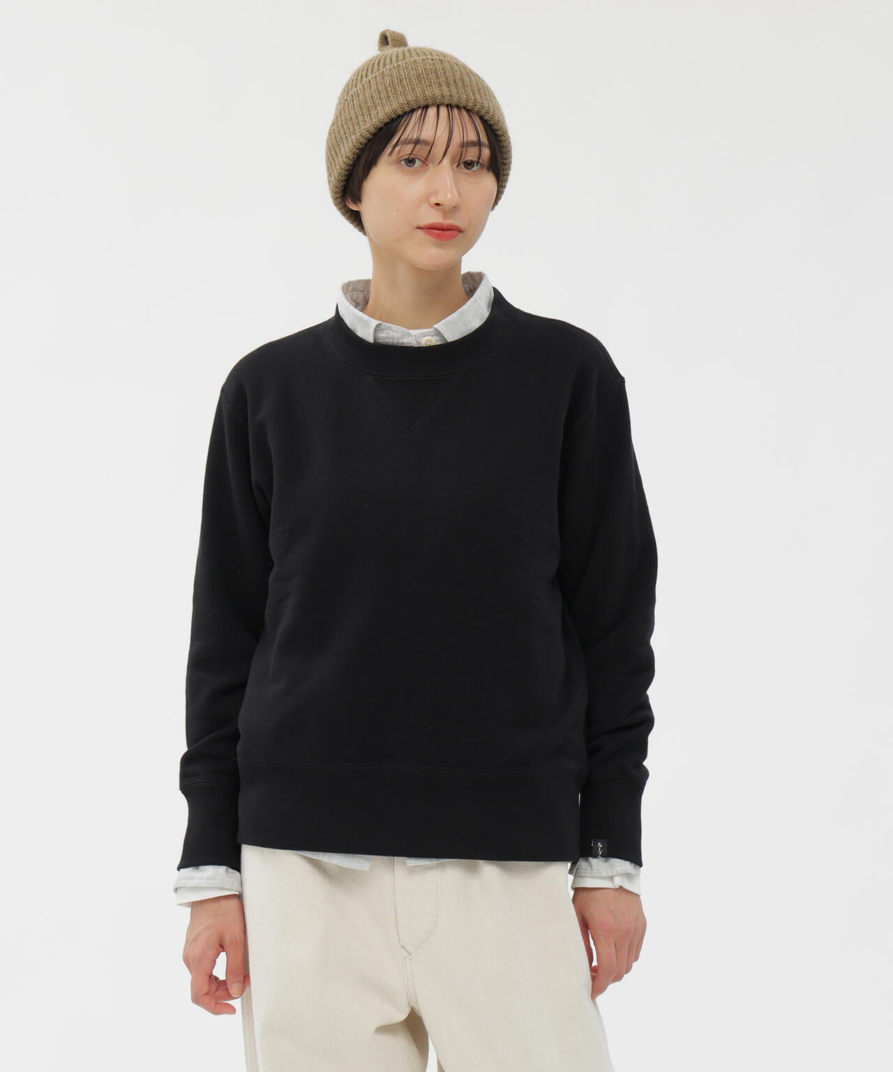 LIGHT LOOPBACK COTTON TOP | MARGARET HOWELL（マーガレット