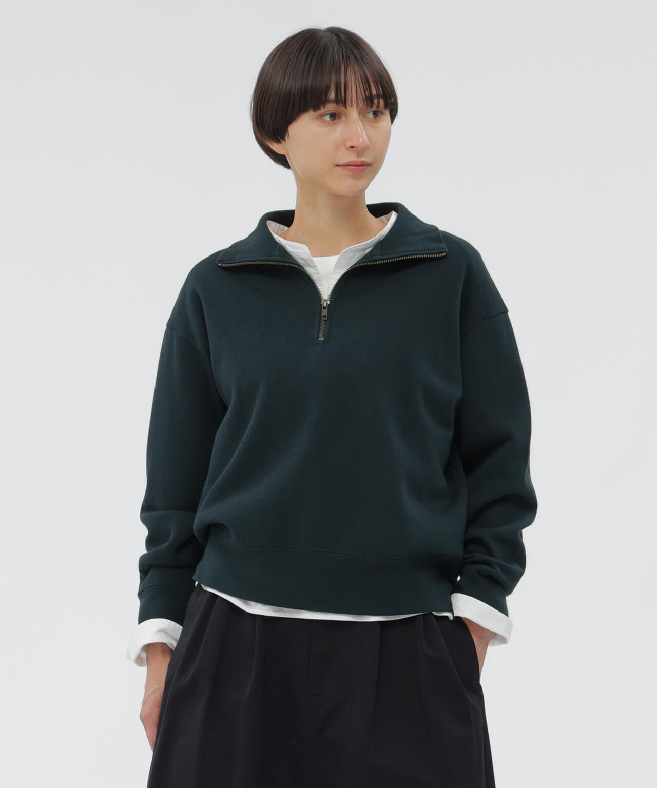 DOUBLE FACE SOFT COTTON JERSEY TOP