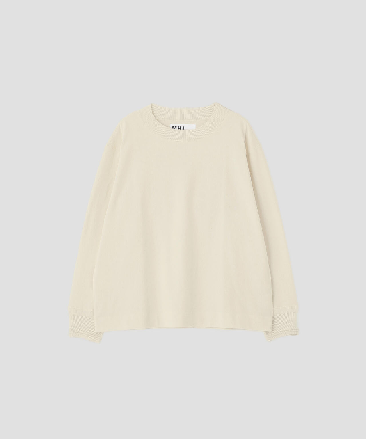 LIGHT DENSED COTTON JERSEY TOP | MARGARET HOWELL（マーガレット