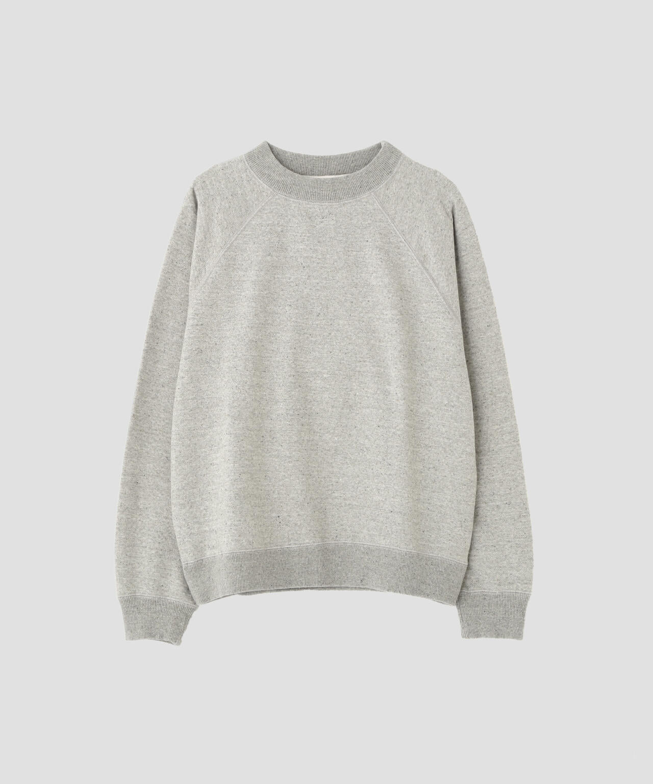 UPCYCLED LOOPBACK JERSEY TOP