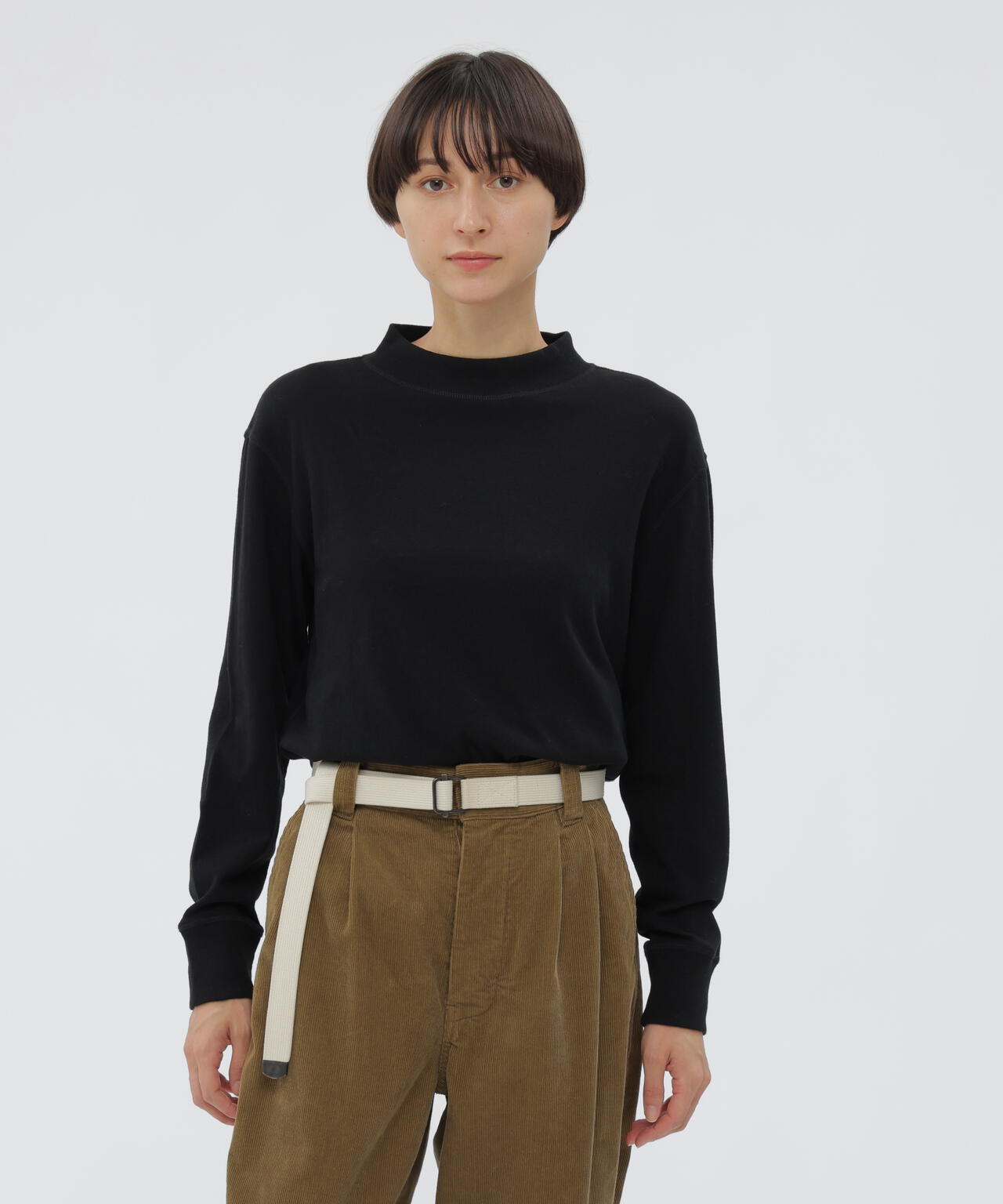WOOL COTTON LIGHT JERSEY TOP | MARGARET HOWELL（マーガレット