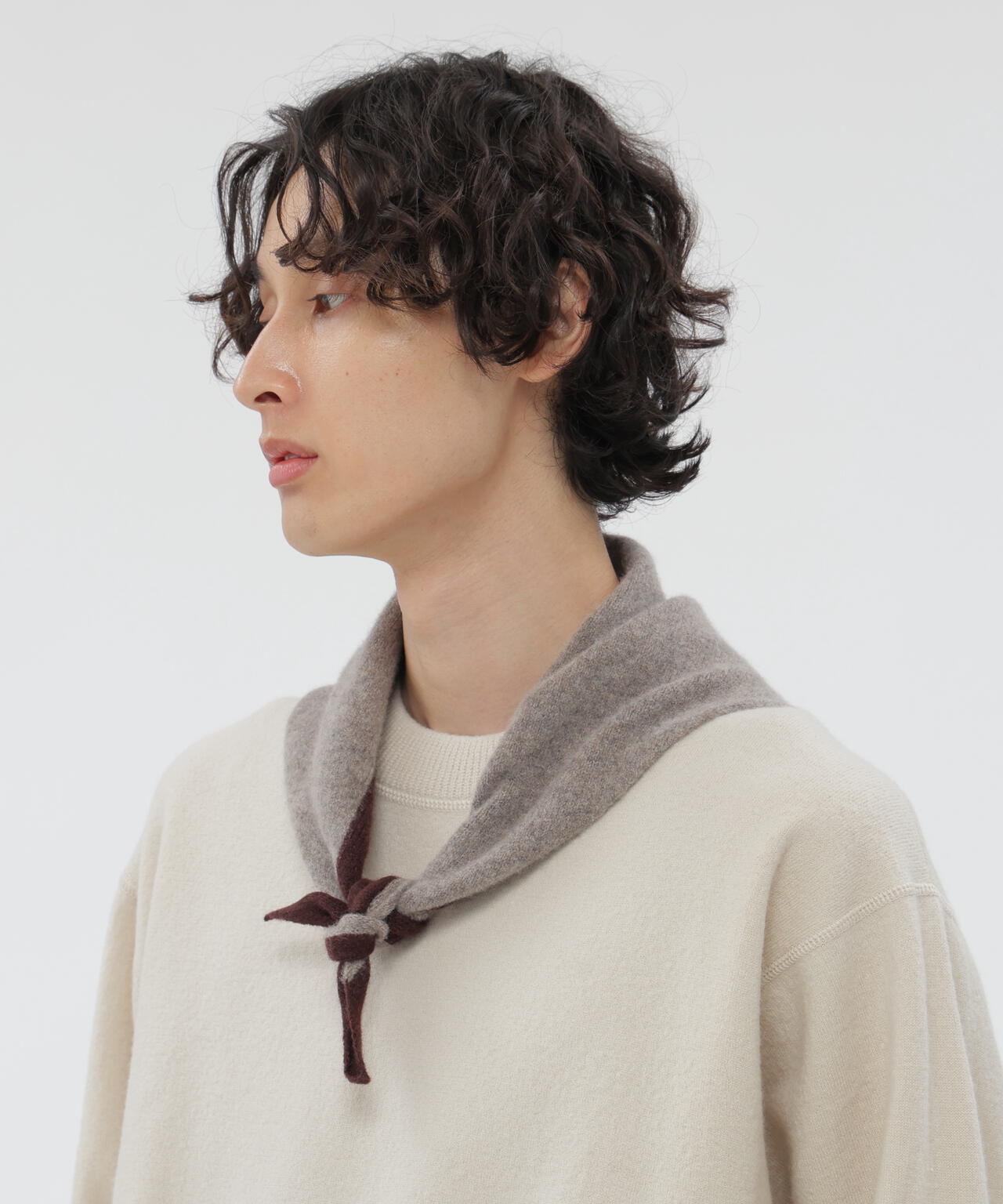 MHL TIPPED SCOUT SCARF | MARGARET HOWELL（マーガレット・ハウエル