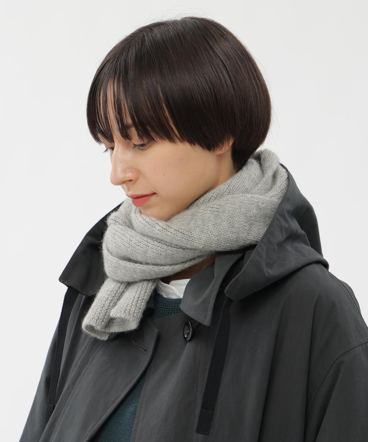 MHL BRUSHED SCARF