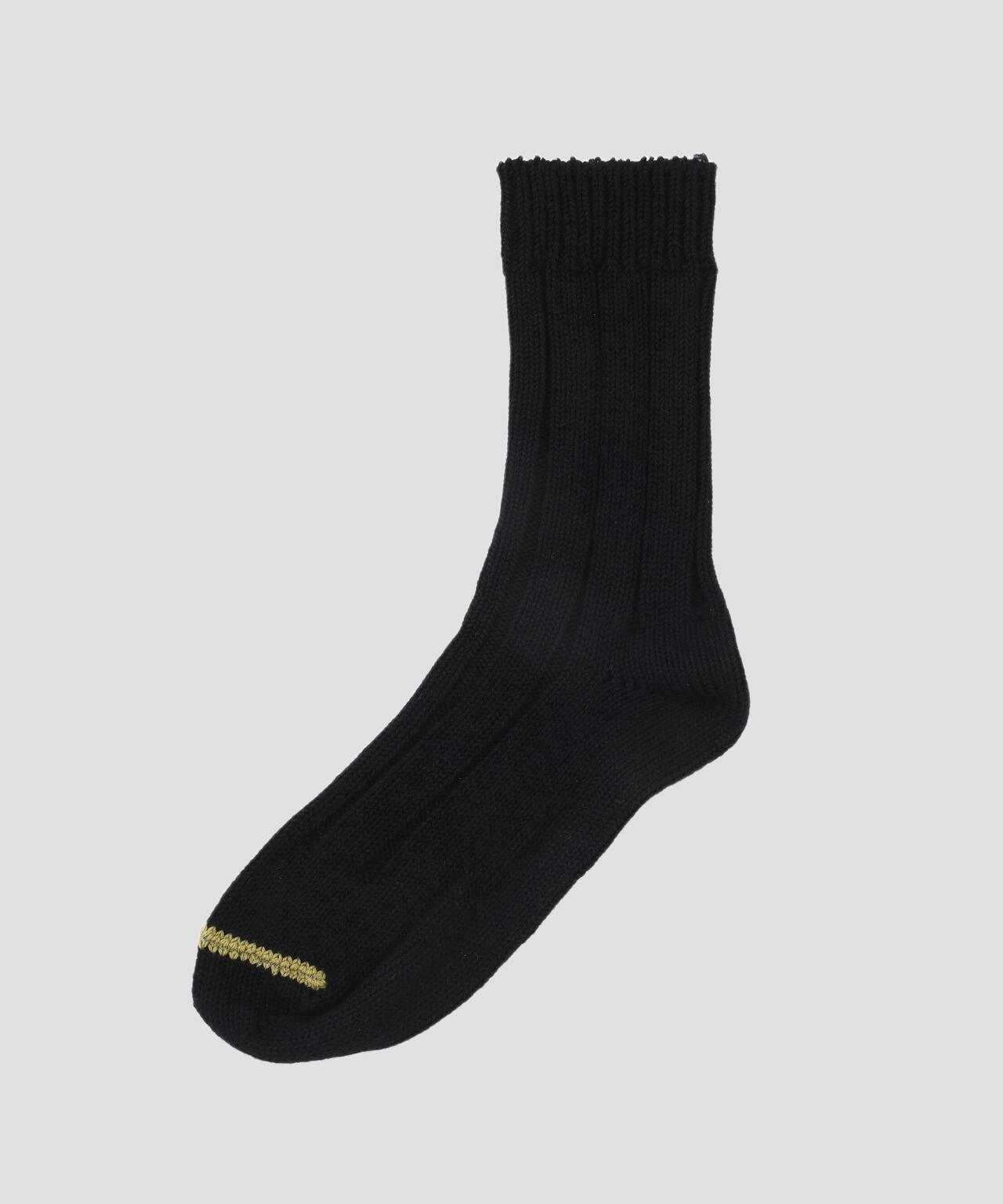 WIDE RIB COTTON SOCKS