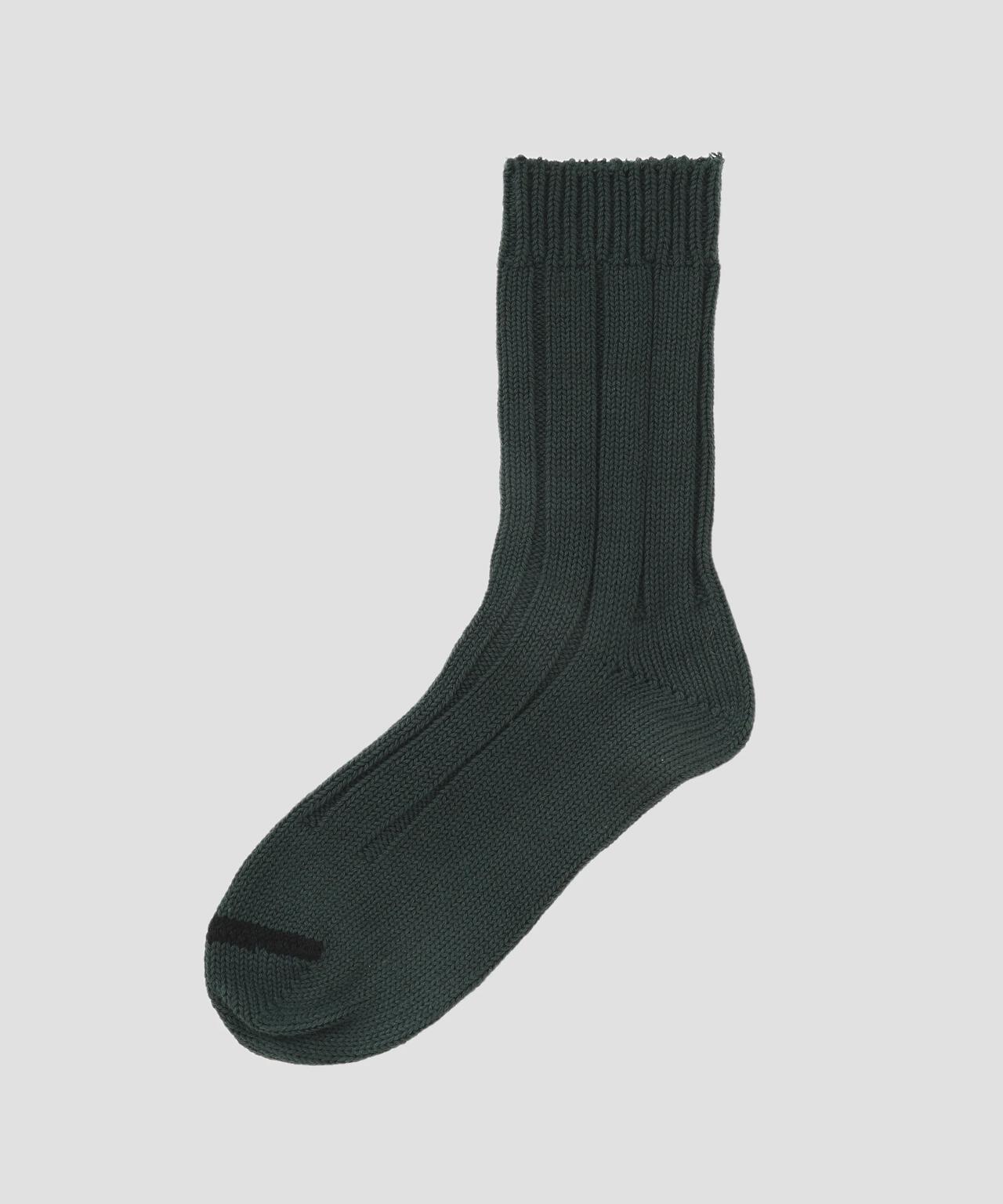 WIDE RIB COTTON SOCKS