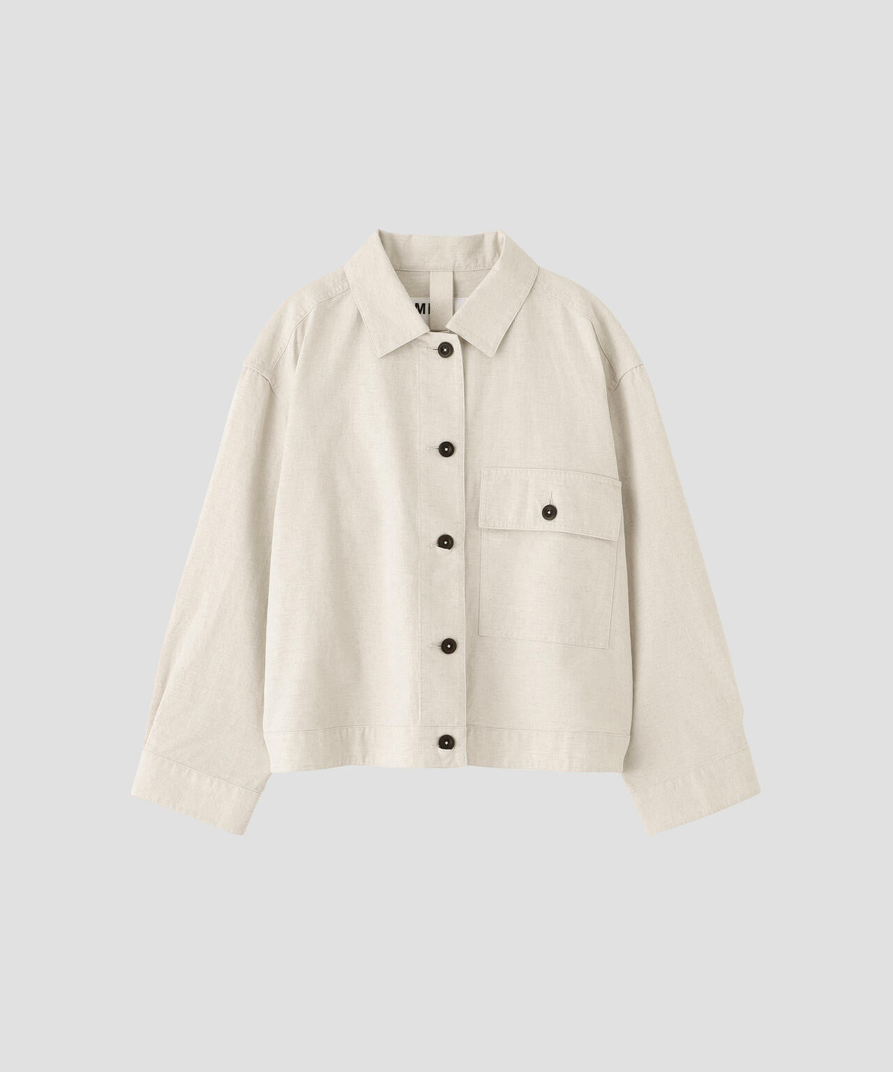 BELGIAN LINEN COTTON PLAINWEAVE BLOUSON | MARGARET HOWELL