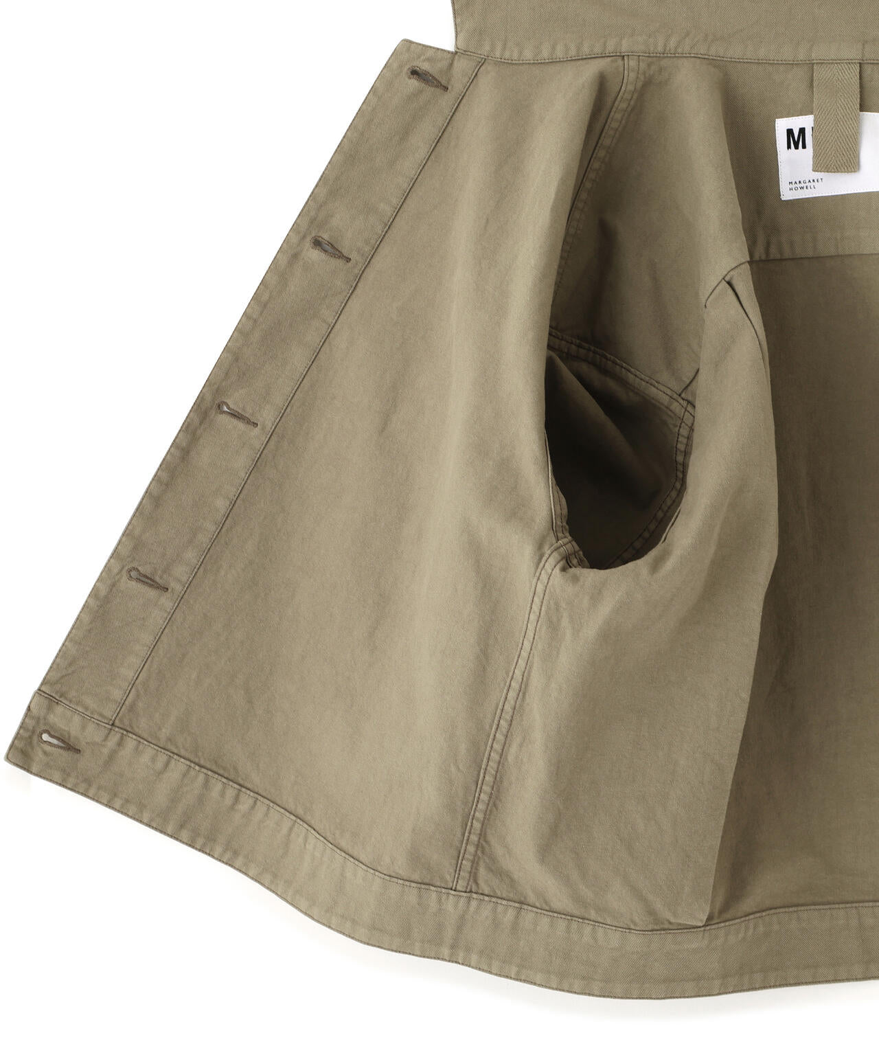 BELGIAN LINEN COTTON PLAINWEAVE BLOUSON | MARGARET HOWELL