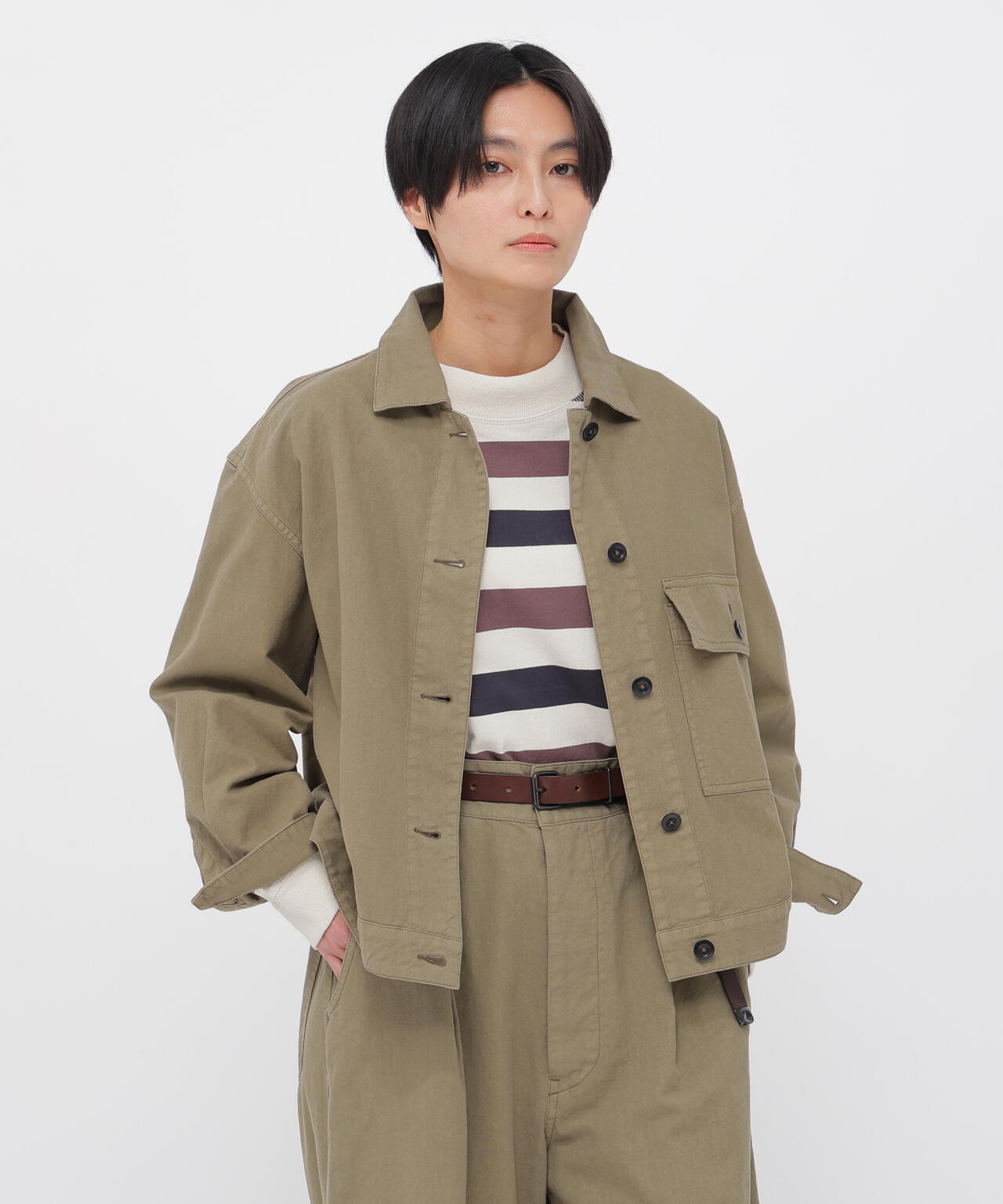 極美品 マーガレットハウエル 23SS MATT LINEN POPLIN LOOKBOOK MEN WINTER 2023 MHL. | MARGARET HOWELL