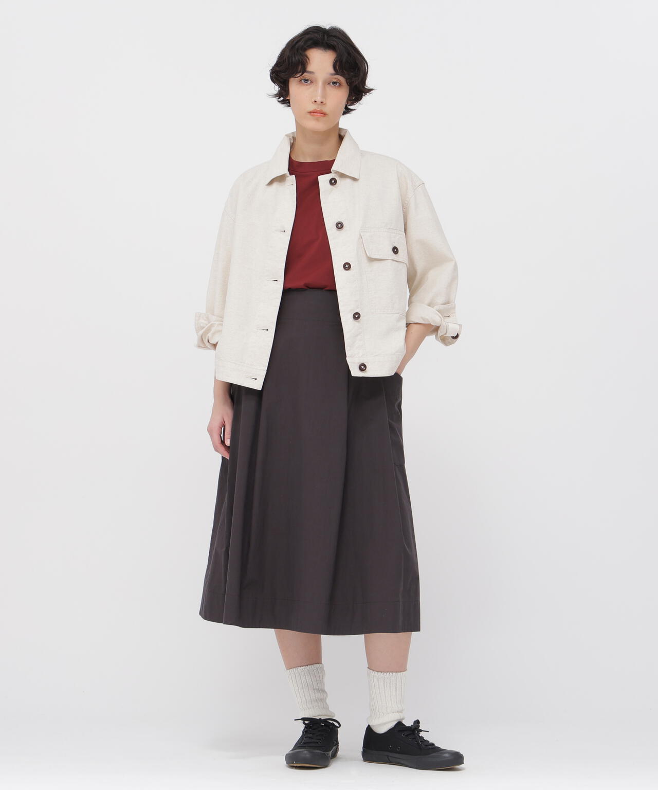マーガレットハウエル SHEER COTTON POPLINスカート SHEER COTTON POPLINのご紹介 | MARGARET HOWELL