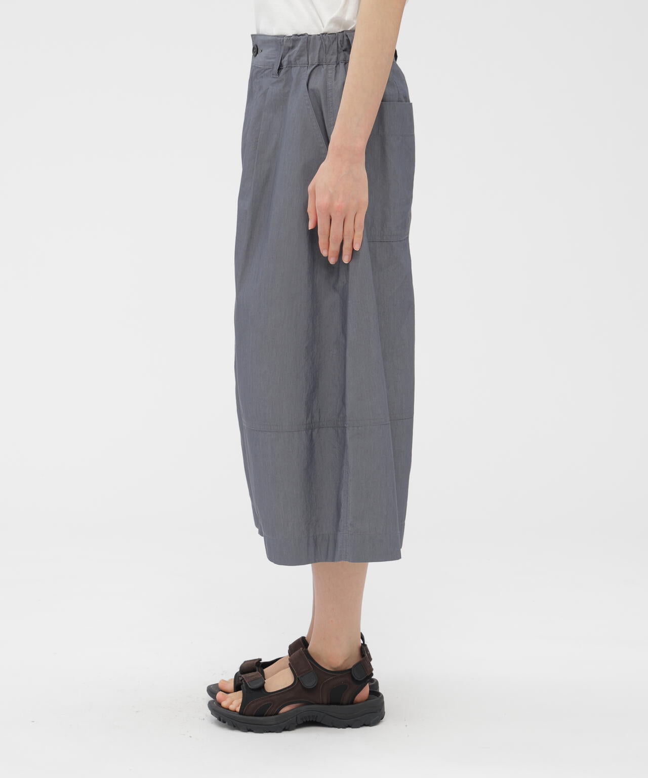SUPERLIGHT COTTON NYLON SKIRT | MARGARET HOWELL（マーガレット