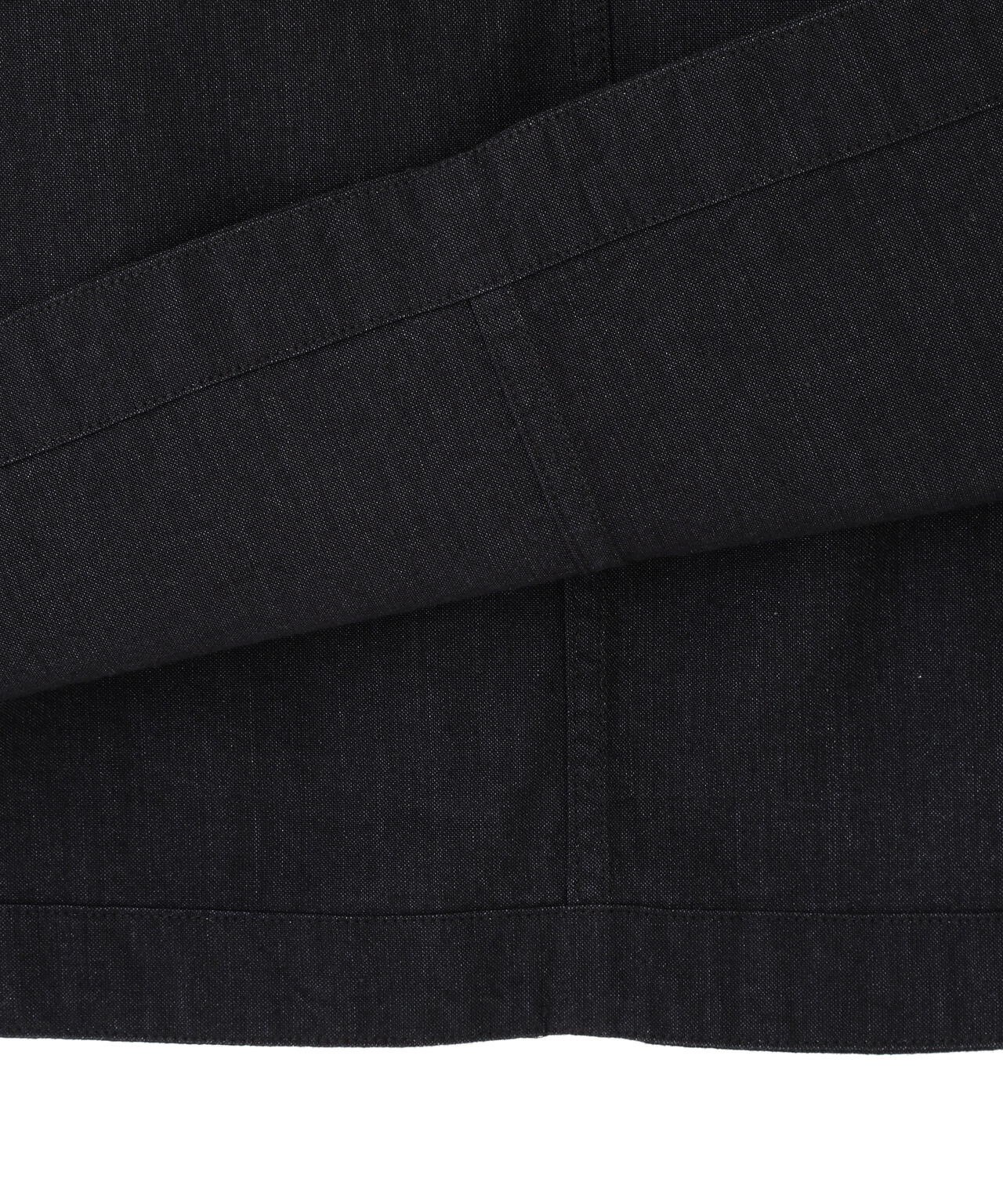FADED LINEN COTTON PLAINWEAVE SKIRT | MARGARET HOWELL