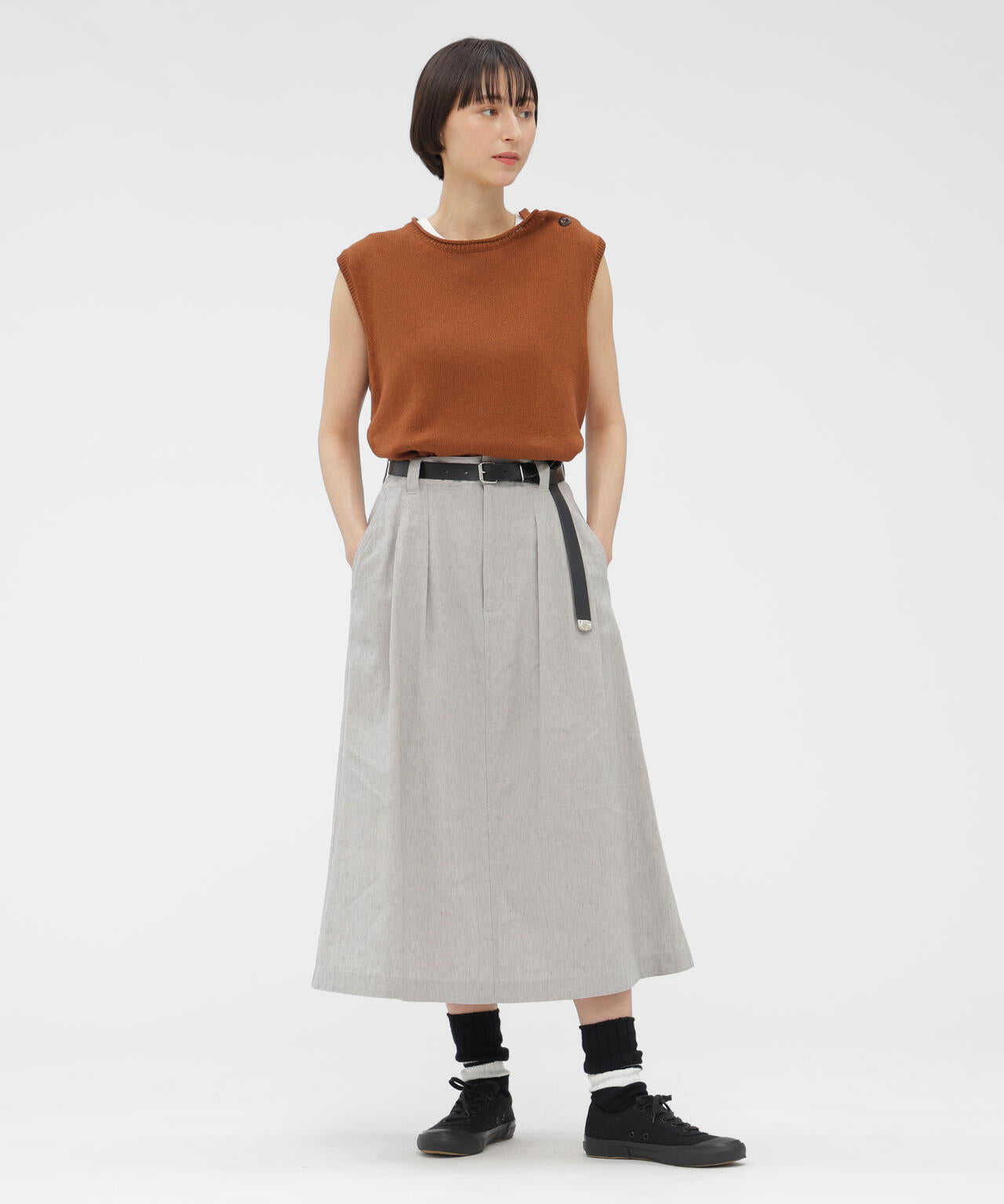 身長168cm　B76 W58 H86 着用サイズ：II