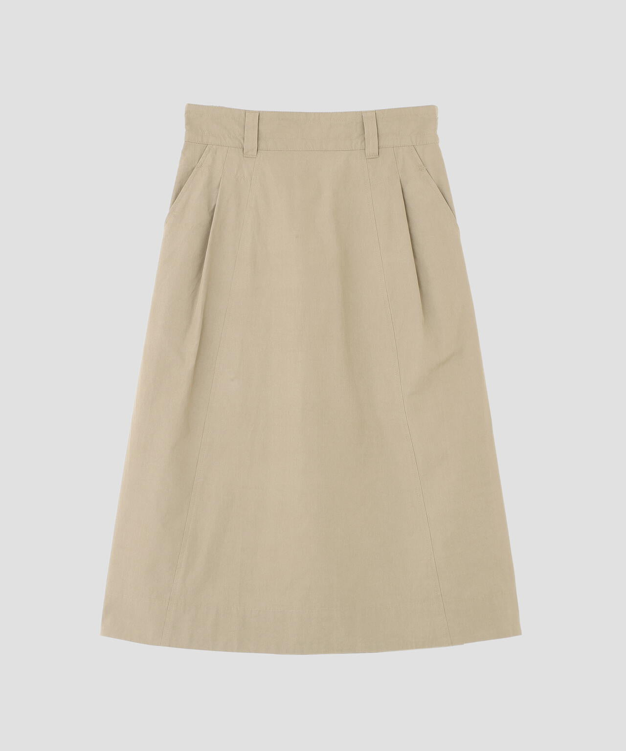マーガレットハウエル⭐︎SILK COTTON POPLIN SKIRT III FINE COMPACT COTTON POPLIN SKIRT | MARGARET HOWELL（マーガレット