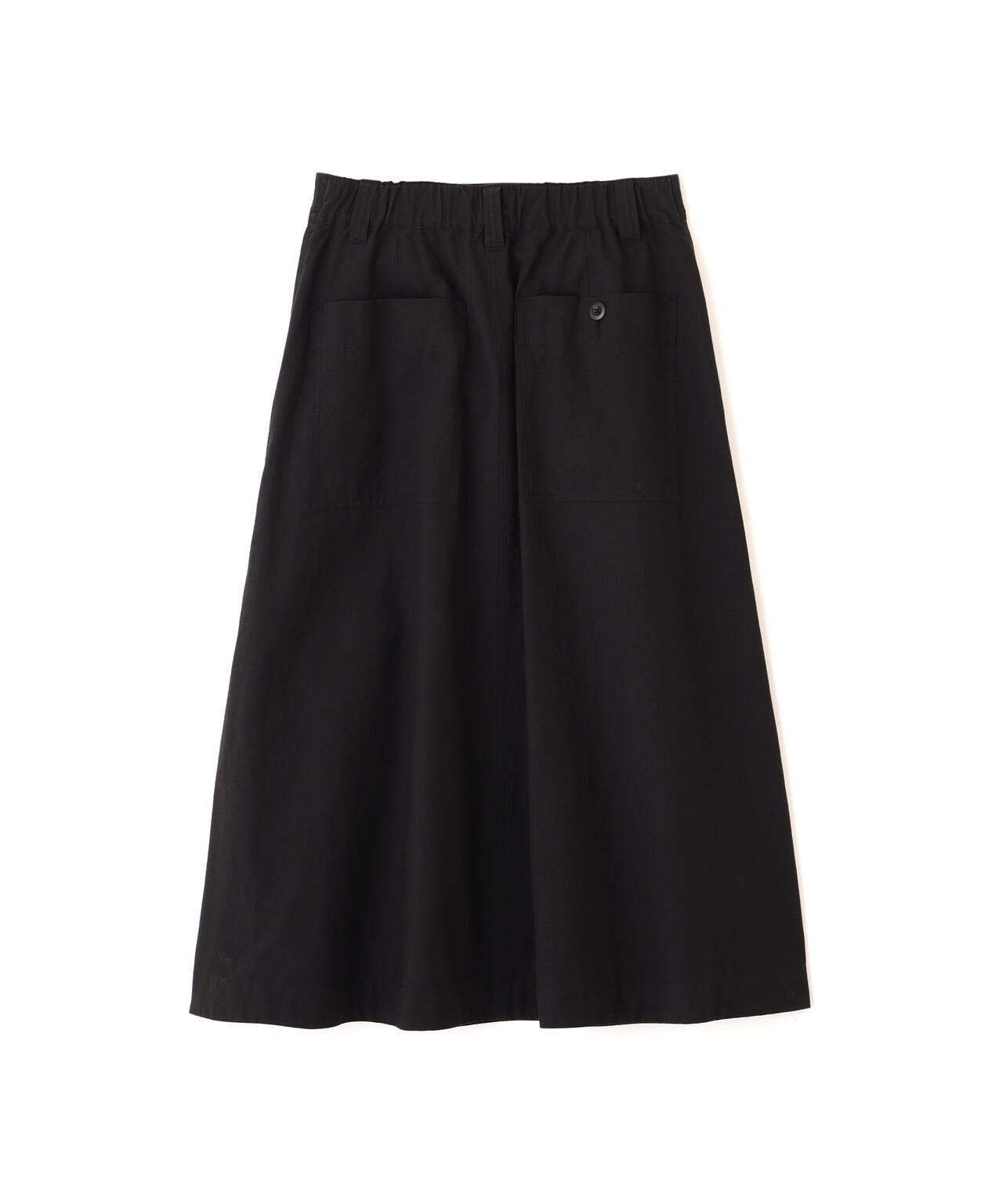 LIGHTWEIGHT COTTON NYLON TWILL SKIRT | MARGARET HOWELL