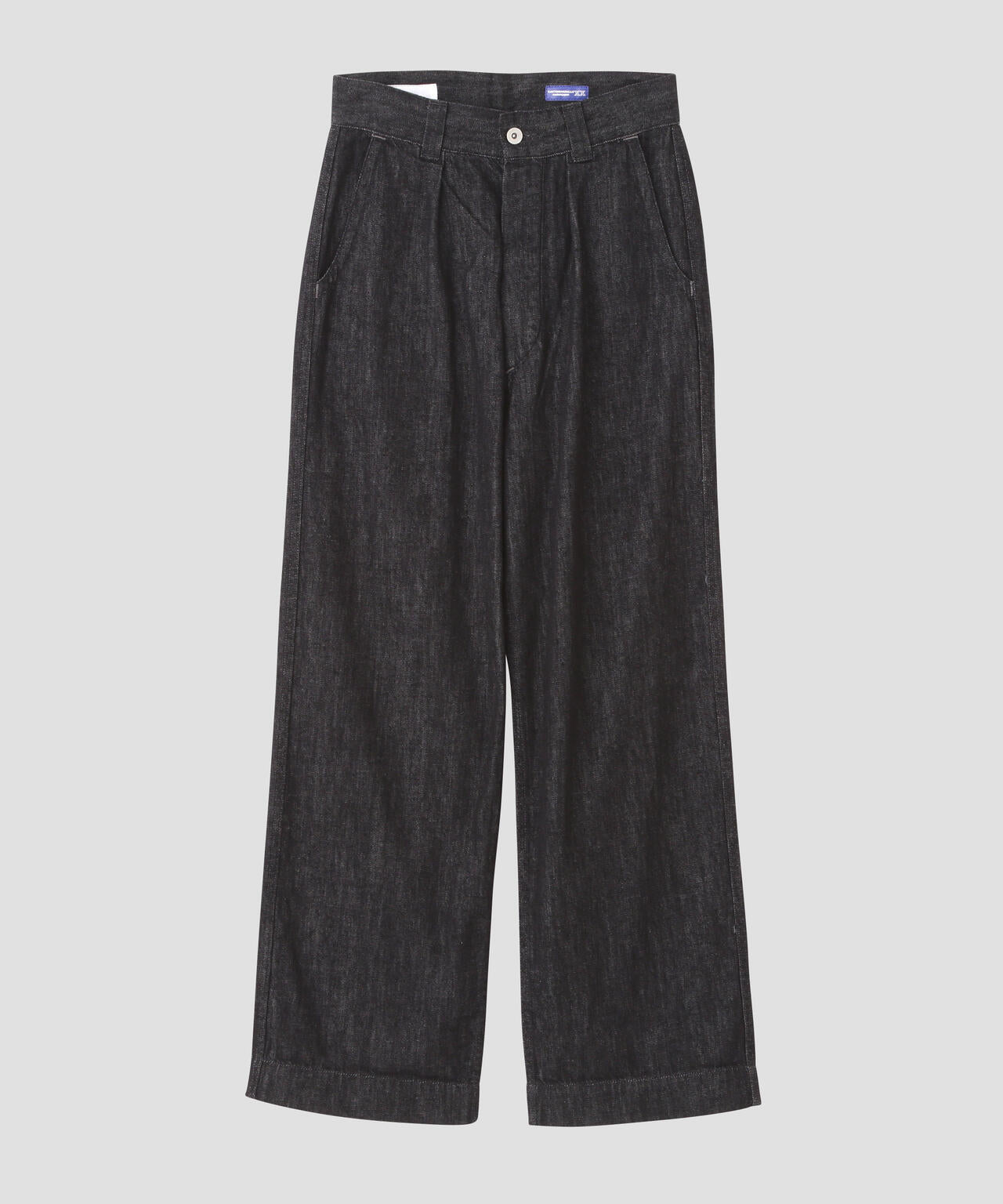 CANTON BLACK LIGHT DENIM TROUSERS | MARGARET HOWELL（マーガレット