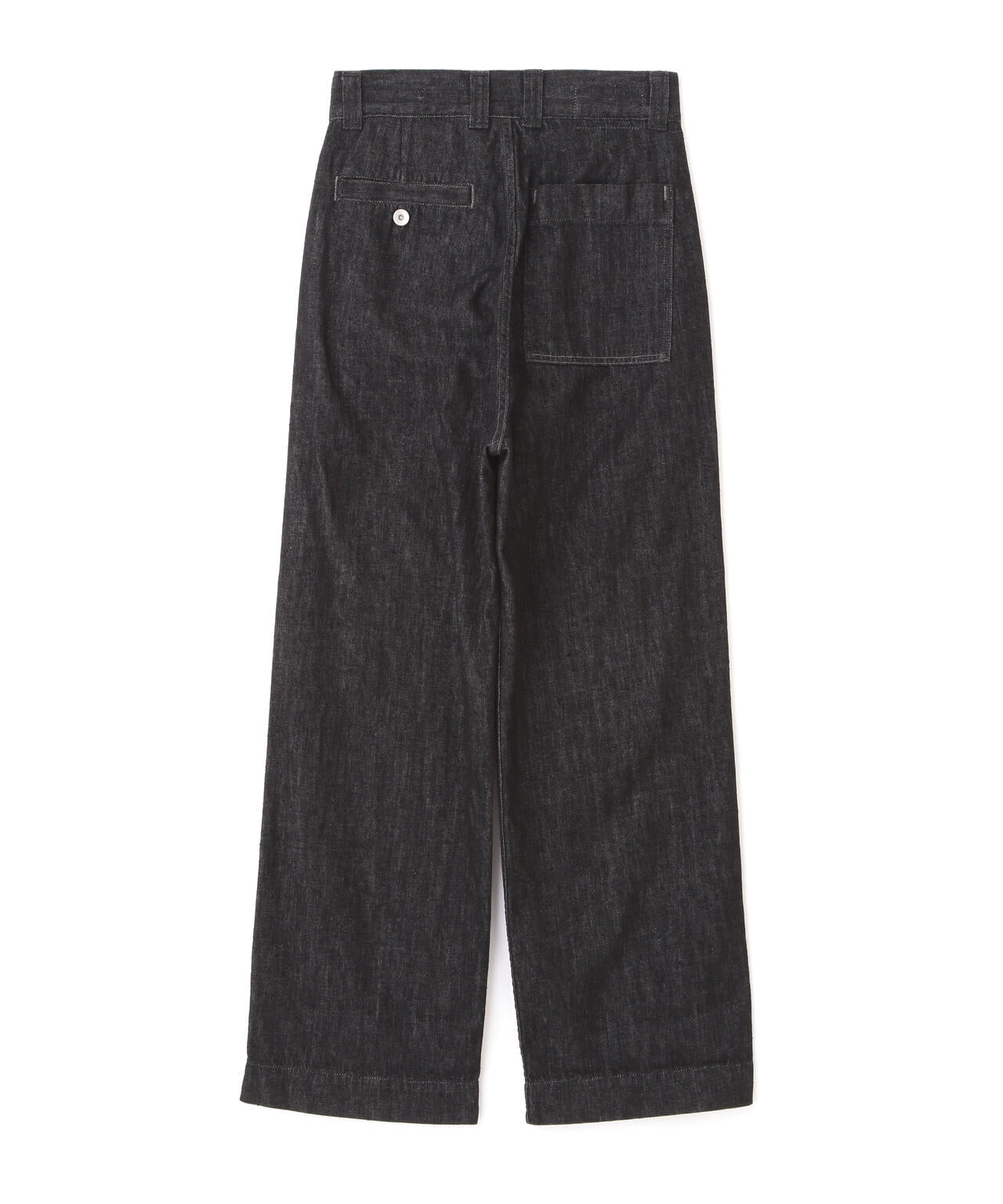 CANTON BLACK LIGHT DENIM TROUSERS | MARGARET HOWELL（マーガレット