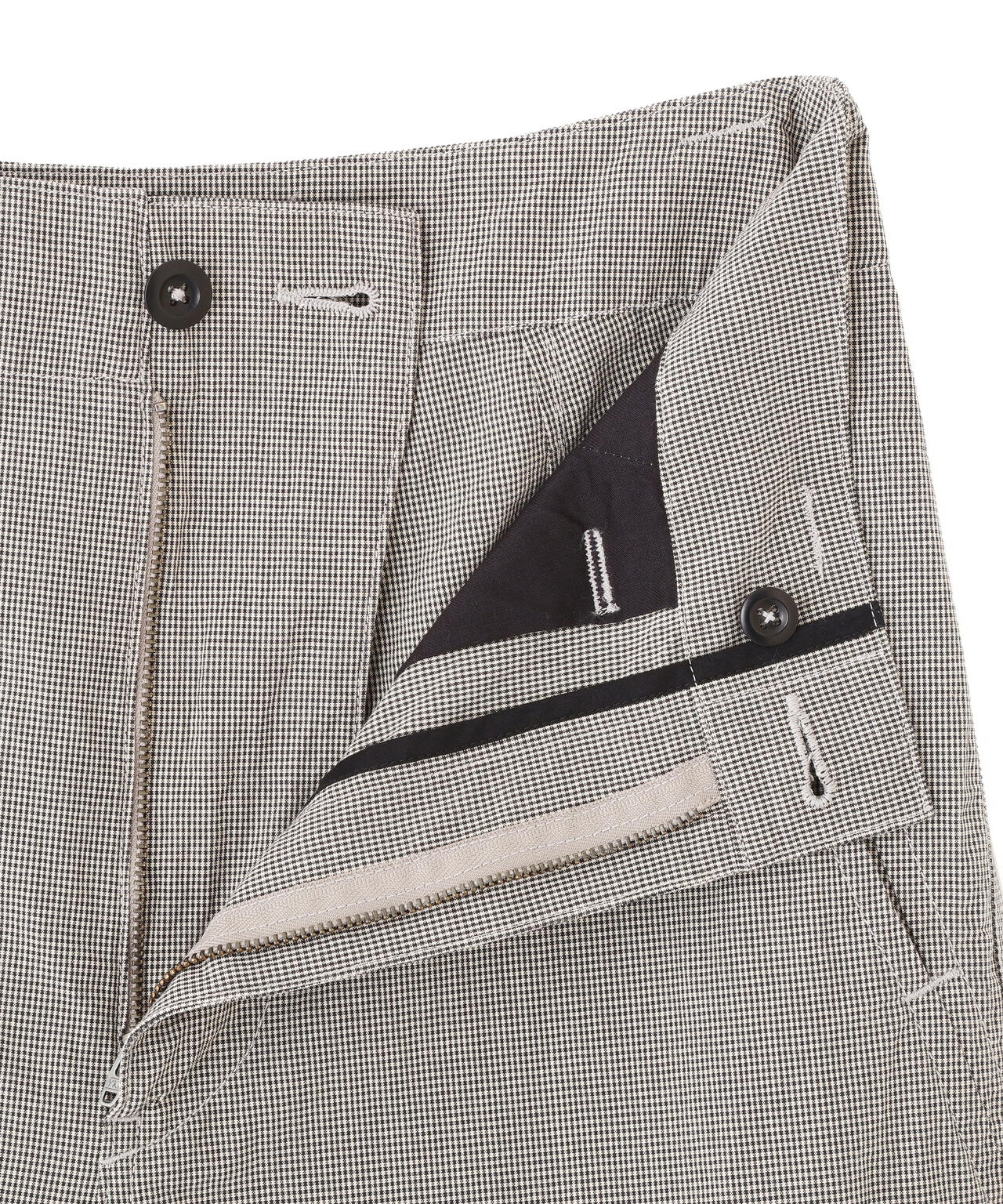 CHEF CHECK COTTON TROUSERS | MARGARET HOWELL（マーガレット