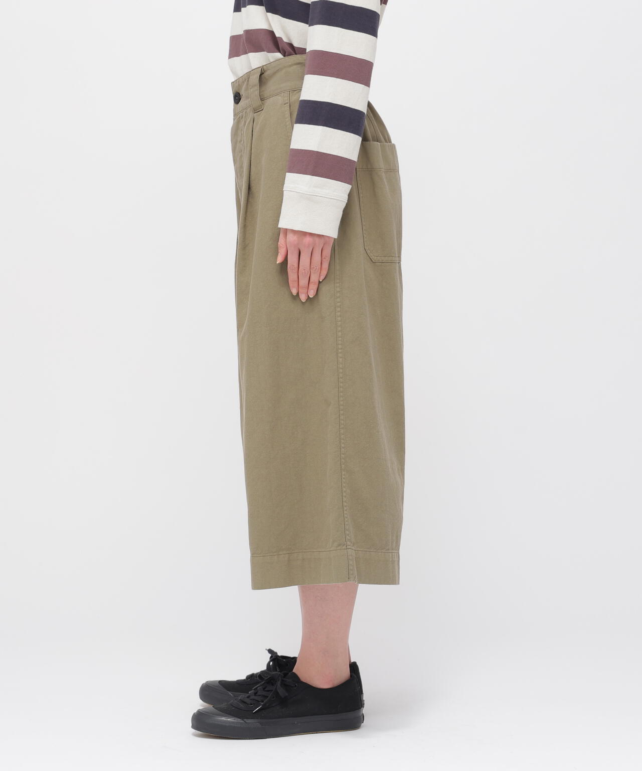 BELGIAN LINEN COTTON PLAINWEAVE TROUSERS | MARGARET HOWELL