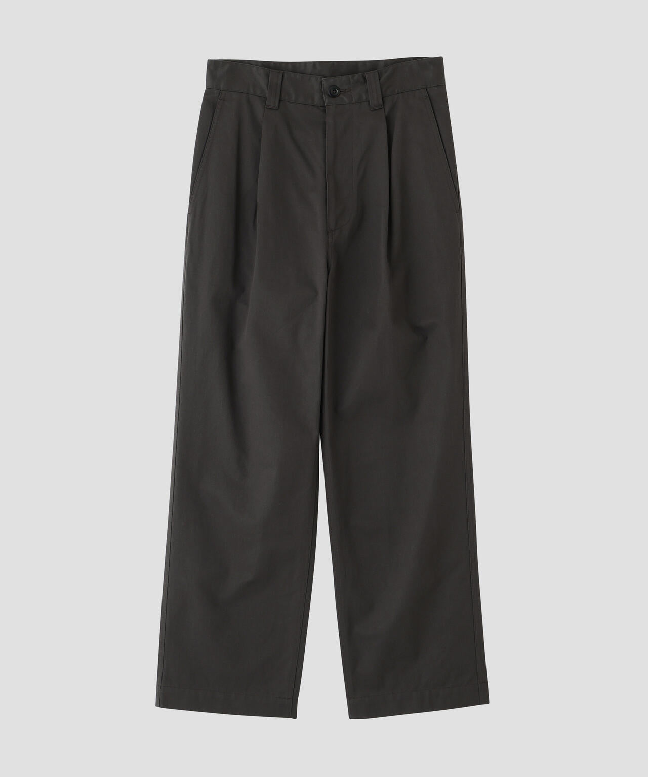 WASHED CHINO COTTON TROUSERS | MARGARET HOWELL（マーガレット