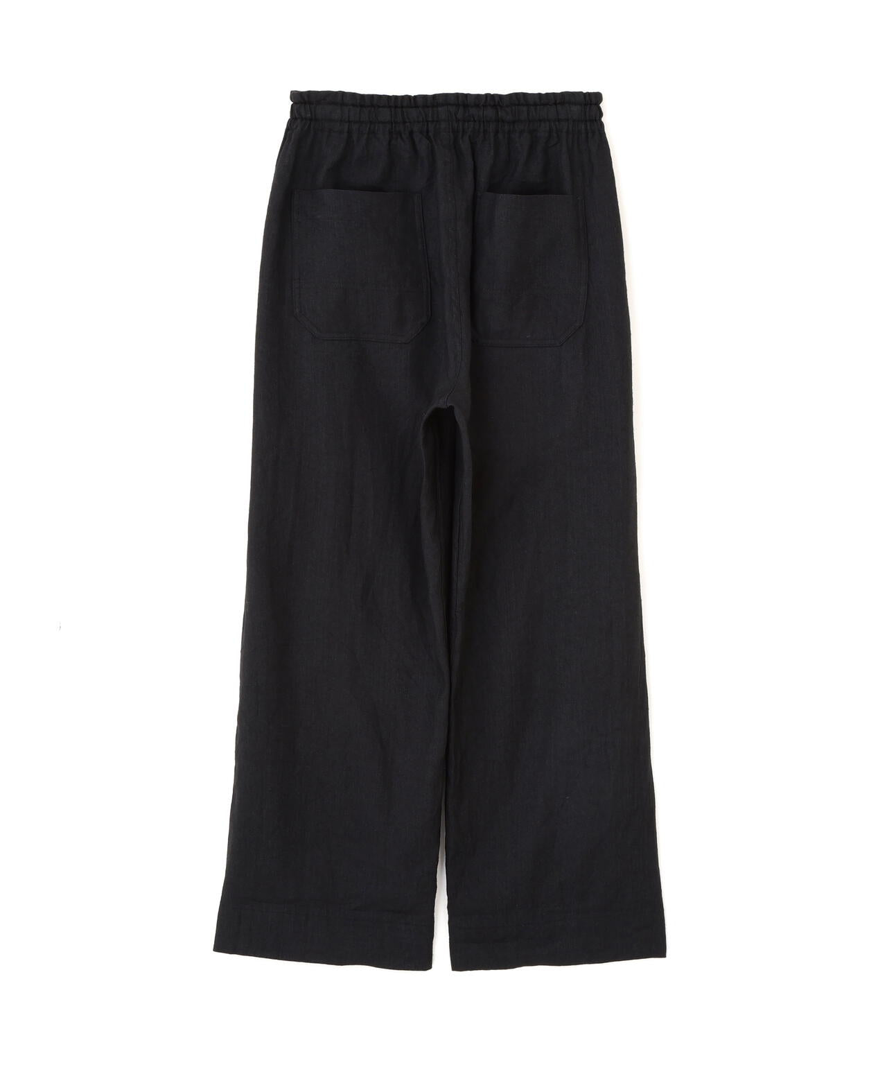 【美品】MHL. 20AW コットンツイル ワイド ワークパンツ 黒 MHL.（エムエイチエル） パンツ FADED COTTON TWILL TROUSERS