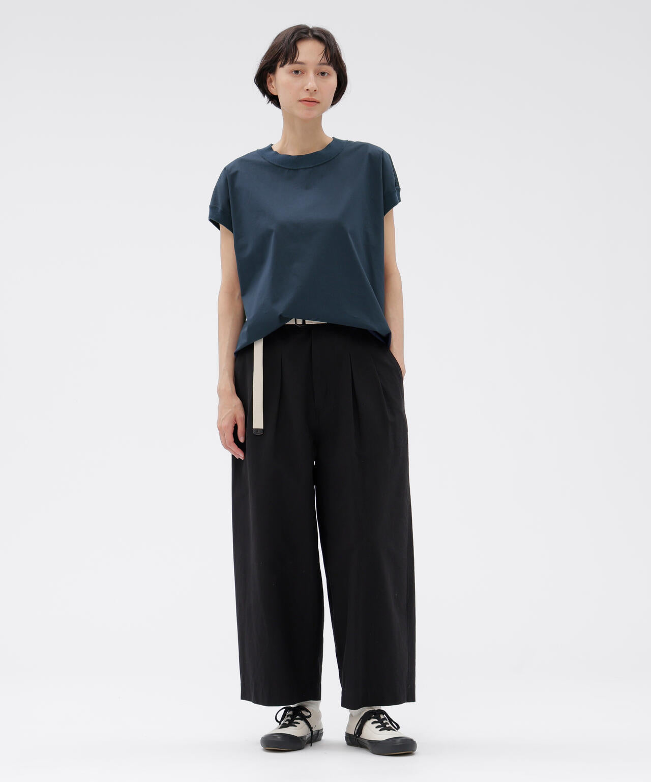 GARMENT DYED COTTON POPLIN SHIRT | MARGARET HOWELL（マーガレット