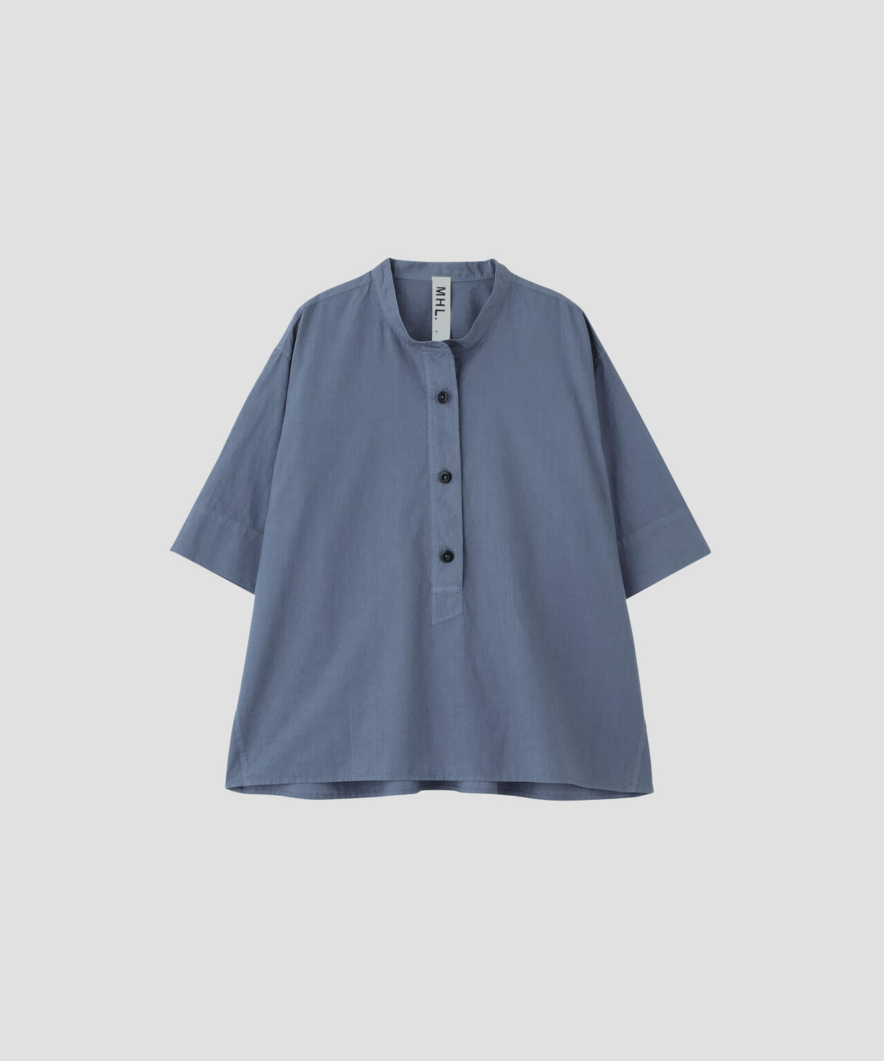 COTTON RAMIE POPLIN SHIRT | MARGARET HOWELL（マーガレット
