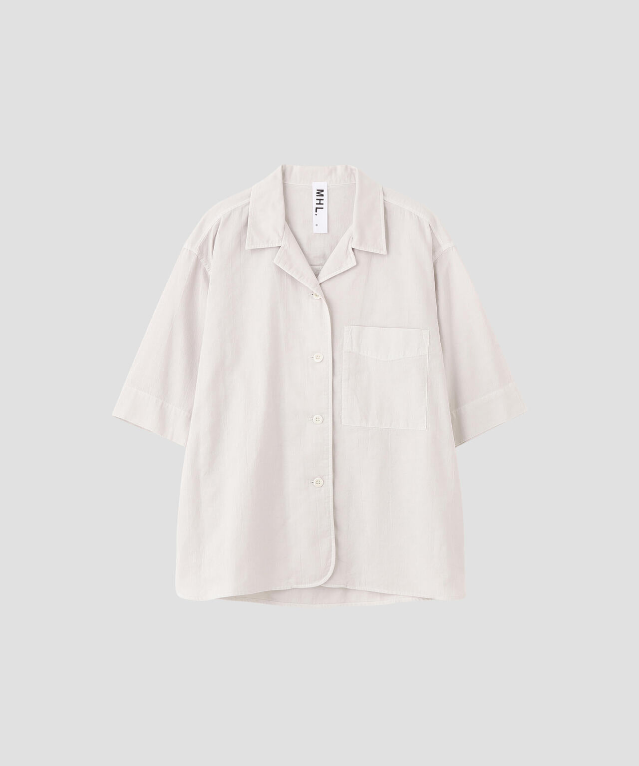 GARMENT DYED FINE COTTON OXFORD SHIRT