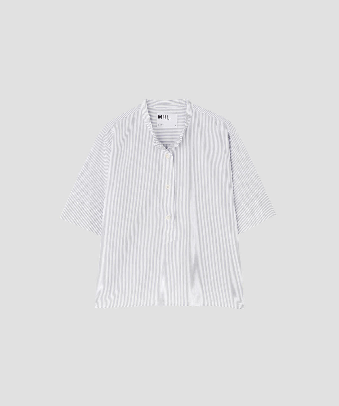 YARN DYED COTTON VOILE SHIRT | MARGARET HOWELL（マーガレット