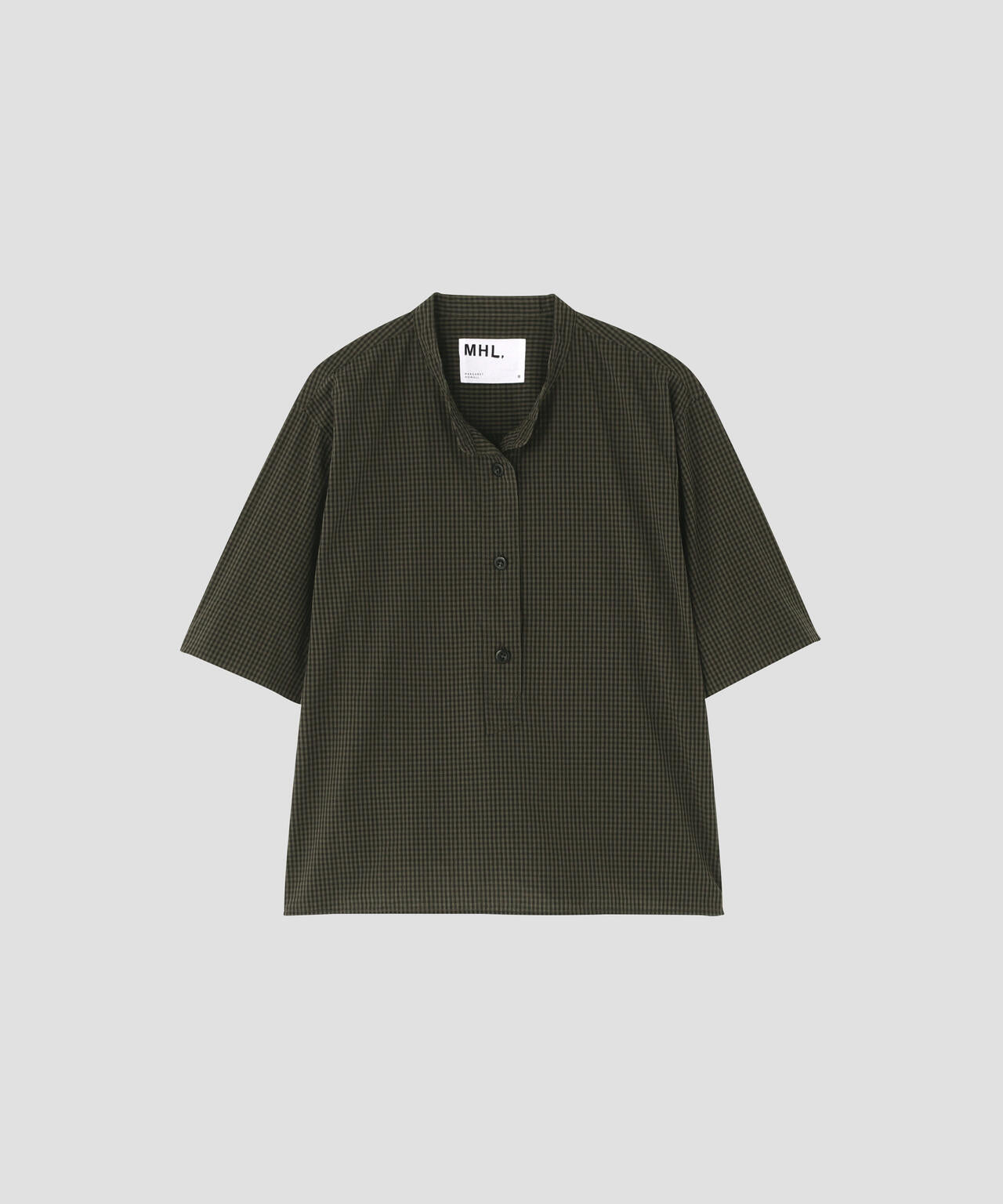 YARN DYED COTTON VOILE SHIRT