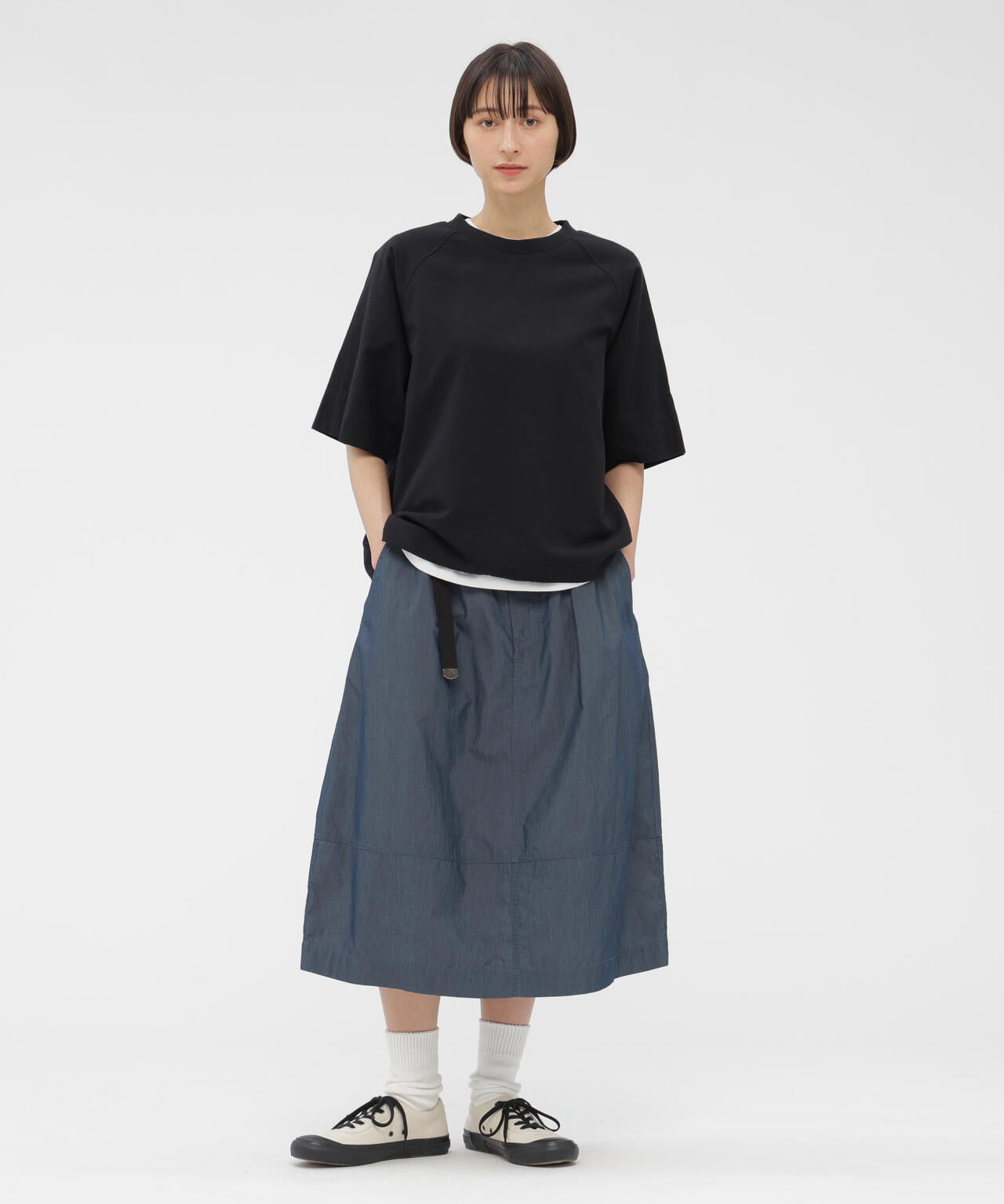 WASHED OUT COTTON LINEN SHIRT | MARGARET HOWELL（マーガレット