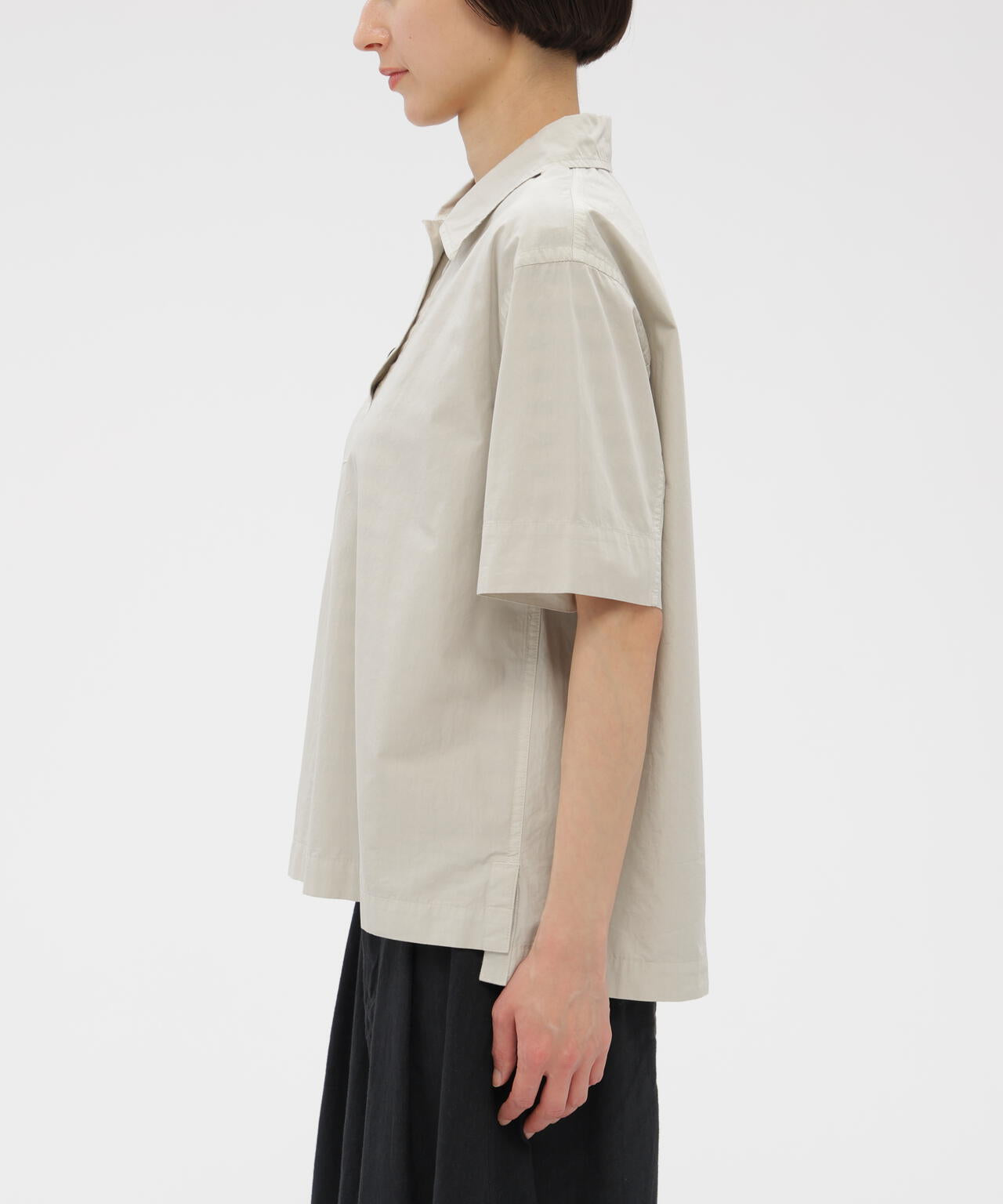 COMPACT COTTON POPLIN SHIRT | MARGARET HOWELL（マーガレット