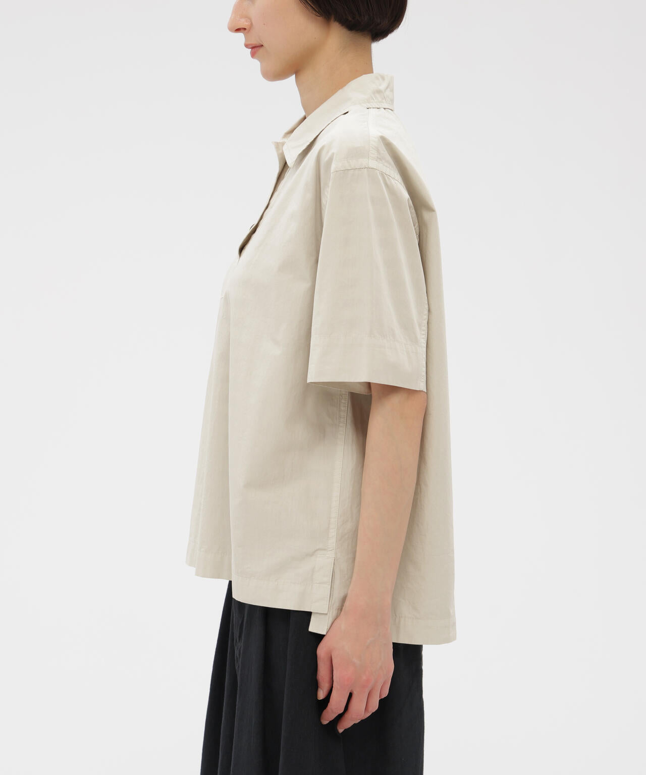COMPACT COTTON POPLIN SHIRT