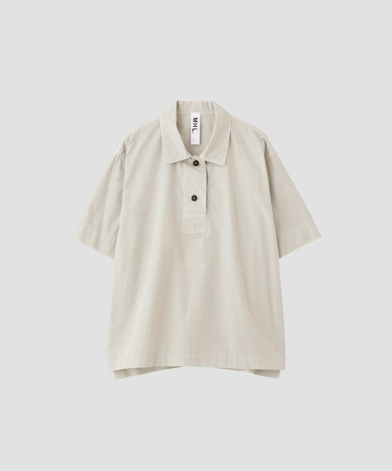 COMPACT COTTON POPLIN SHIRT