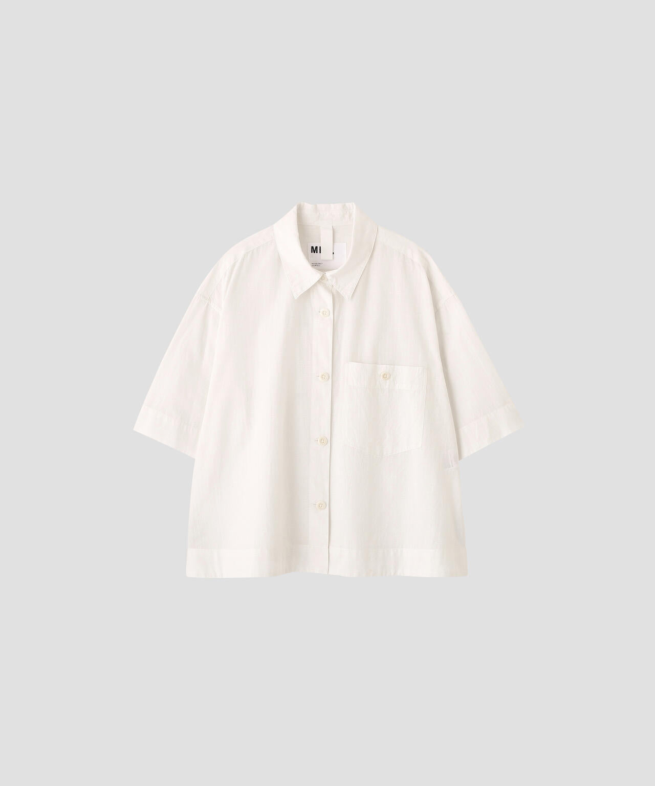 TINY GINGHAM COTTON SHIRT | MARGARET HOWELL（マーガレット