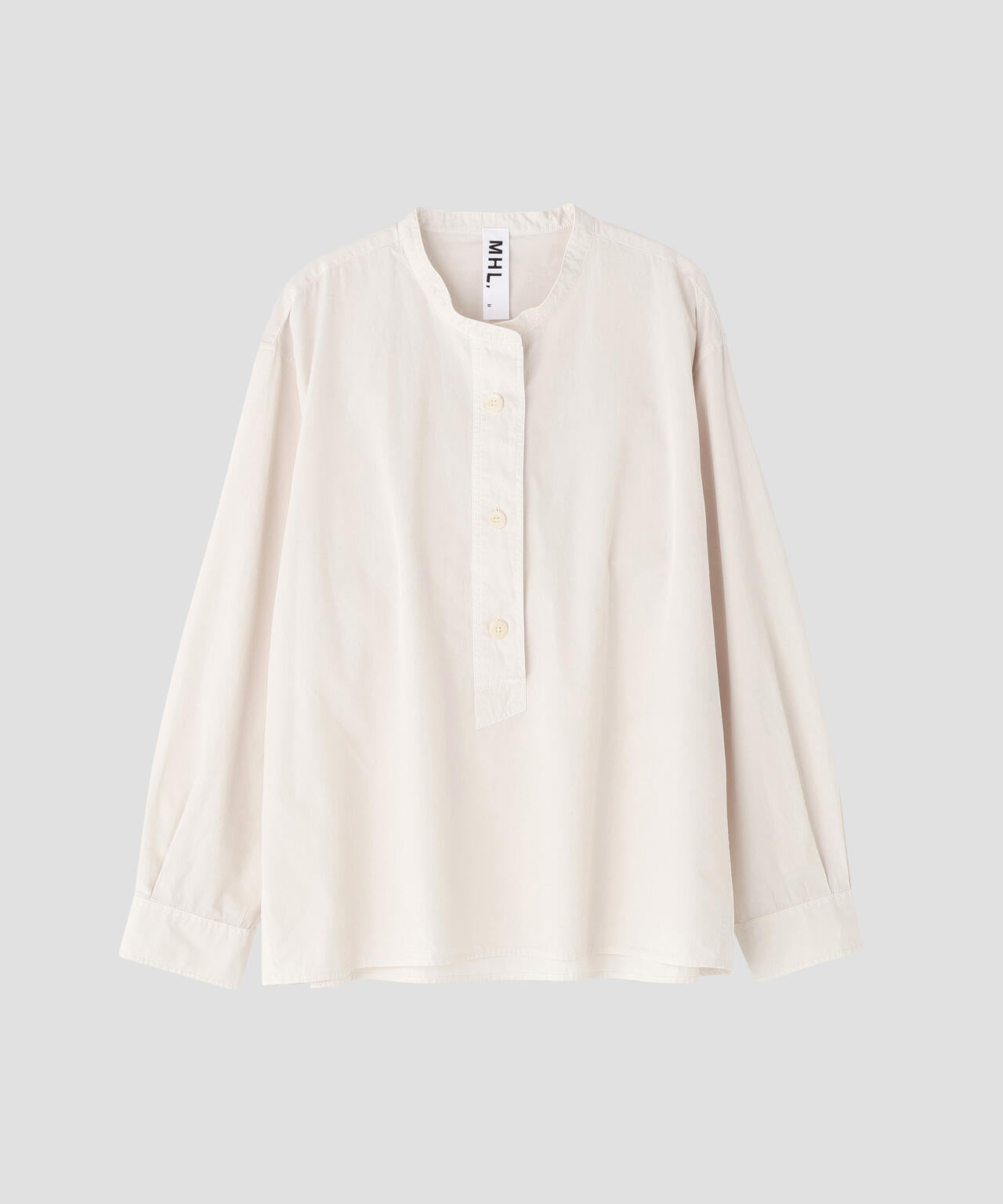 COMPACT COTTON POPLIN SHIRT