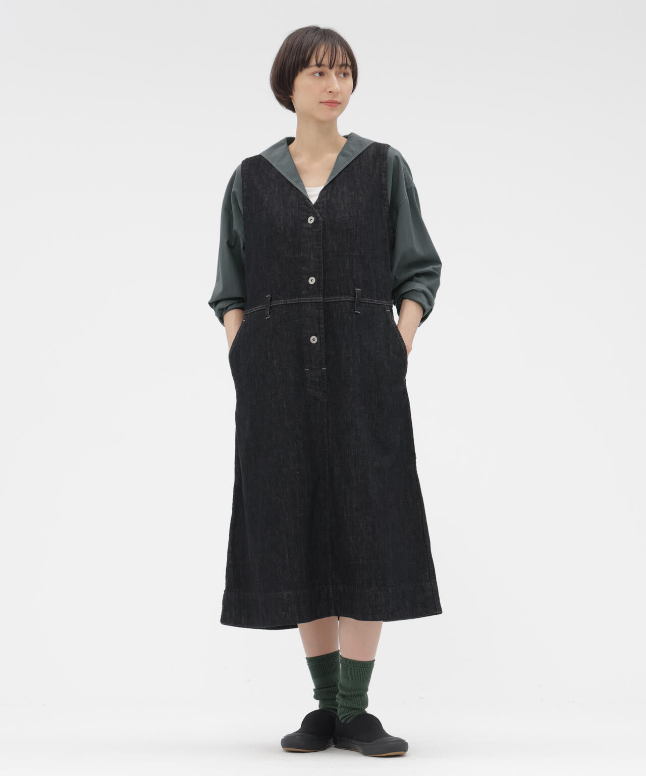 GARMENT DYE COTTON SHIRTING SHIRT