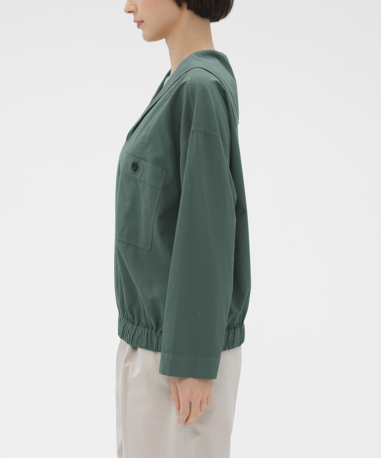 GARMENT DYE COTTON SHIRTING SHIRT | MARGARET HOWELL（マーガレット