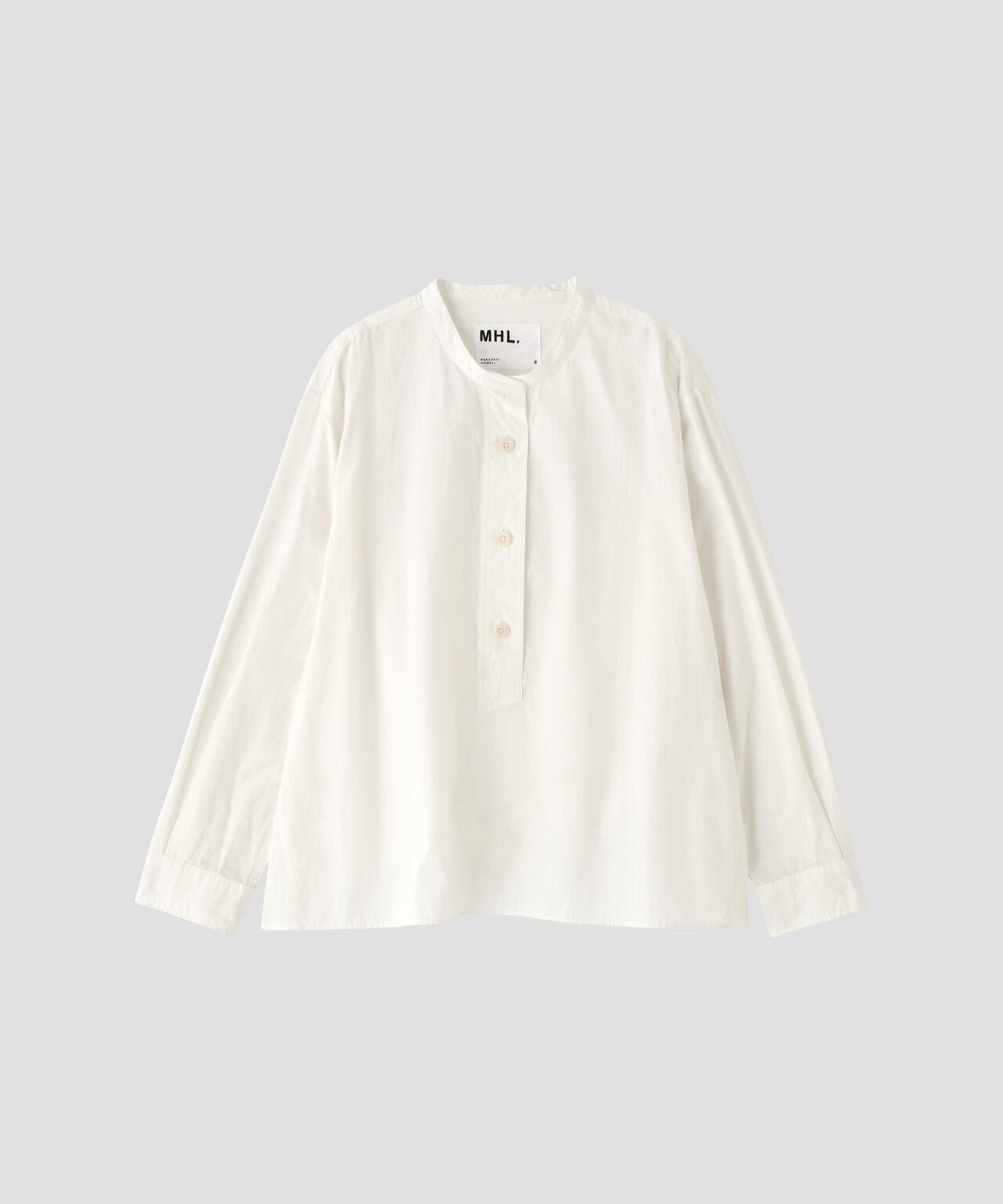 TINY GINGHAM COTTON SHIRT | MARGARET HOWELL（マーガレット
