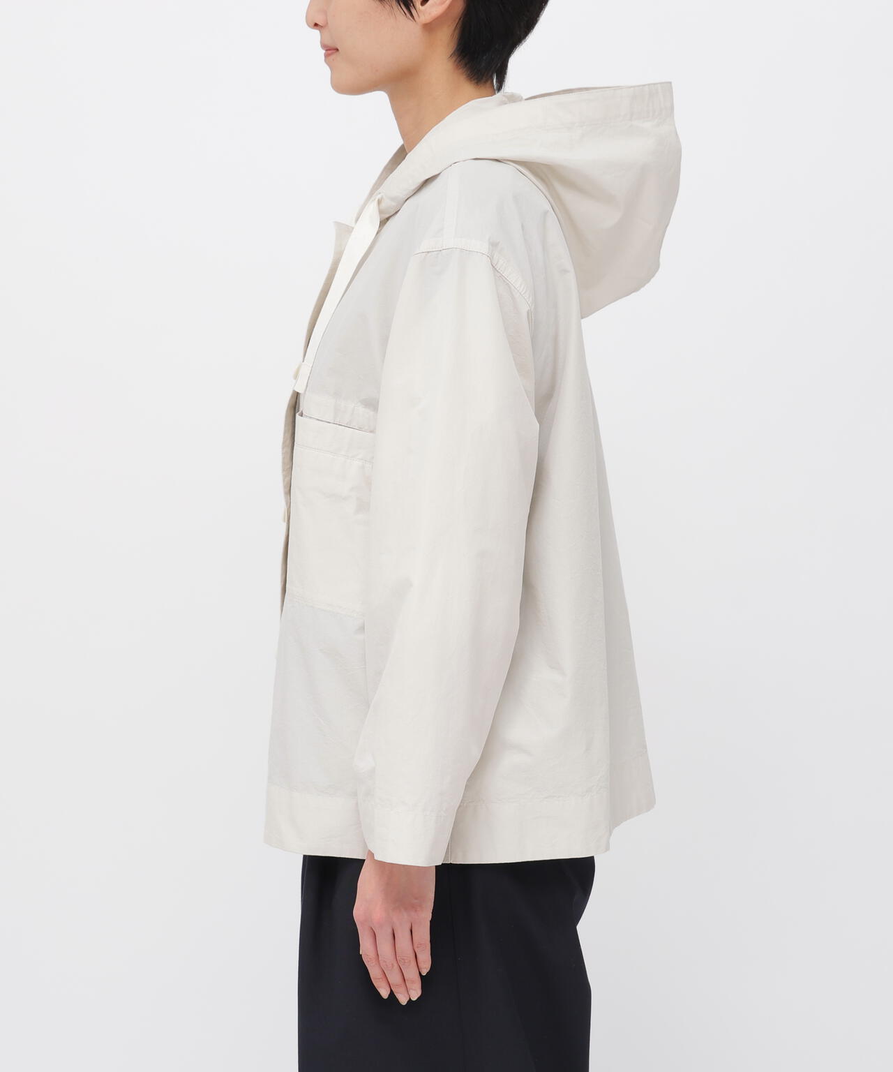 PAPER COTTON NYLON SHIRT | MARGARET HOWELL（マーガレット・ハウエル