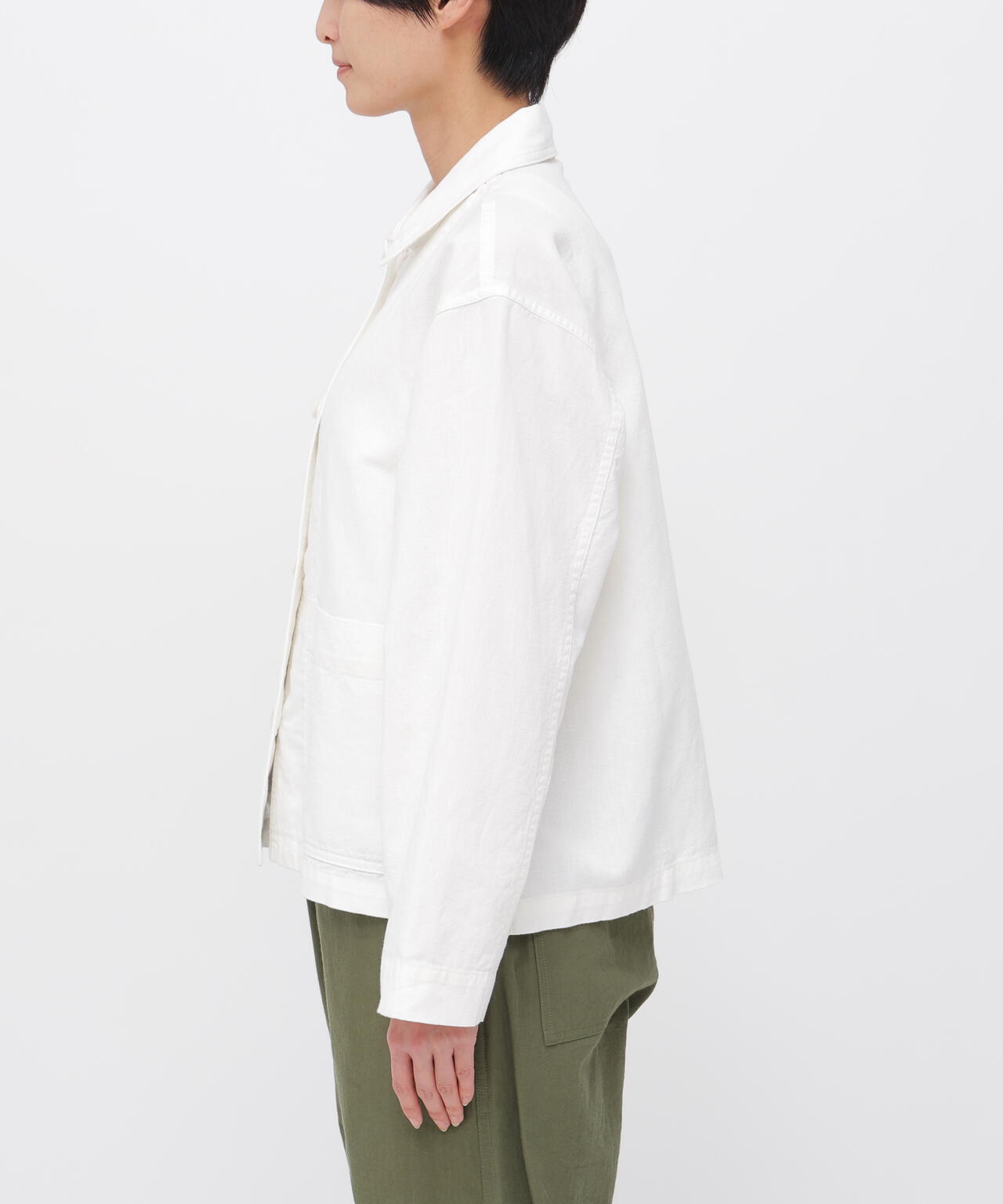 COTTON HEMP OXFORD SHIRT | MARGARET HOWELL（マーガレット・ハウエル