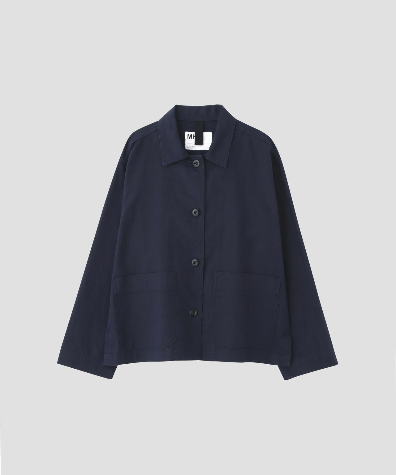 MARGARET HOWELL 日本製 オックスフォード レギュラーカラーシャツ COTTON HEMP OXFORD SHIRT | MARGARET HOWELL（マーガレット・ハウエル