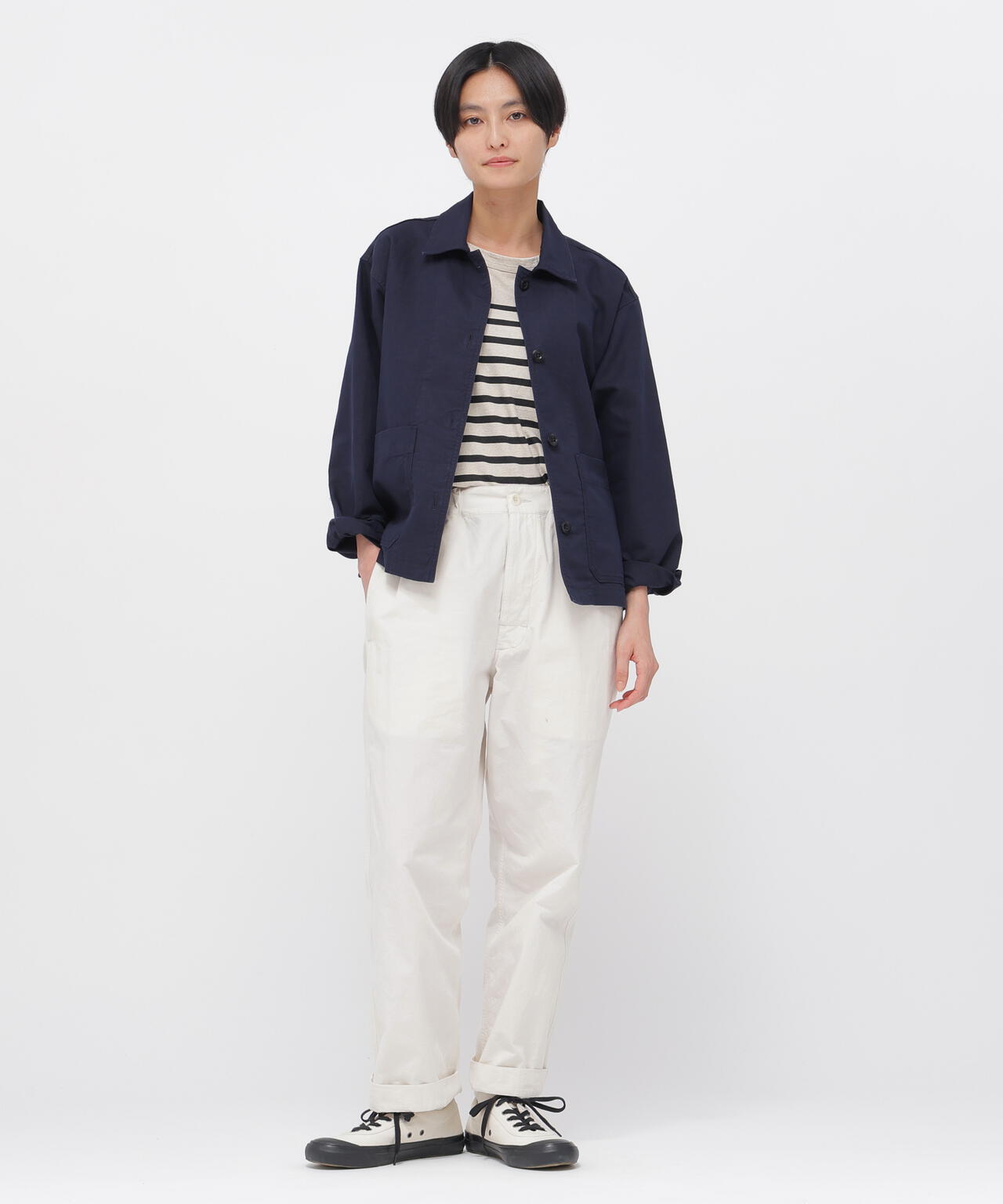 COTTON HEMP OXFORD SHIRT