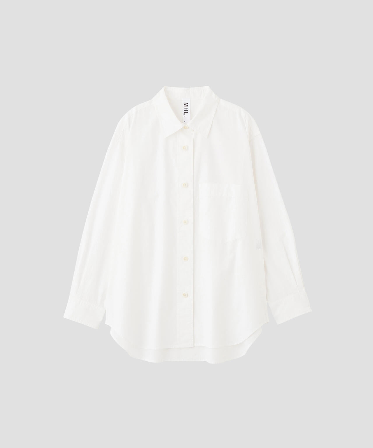 ORGANIC COTTON SHIRTING SHIRT | MARGARET HOWELL（マーガレット