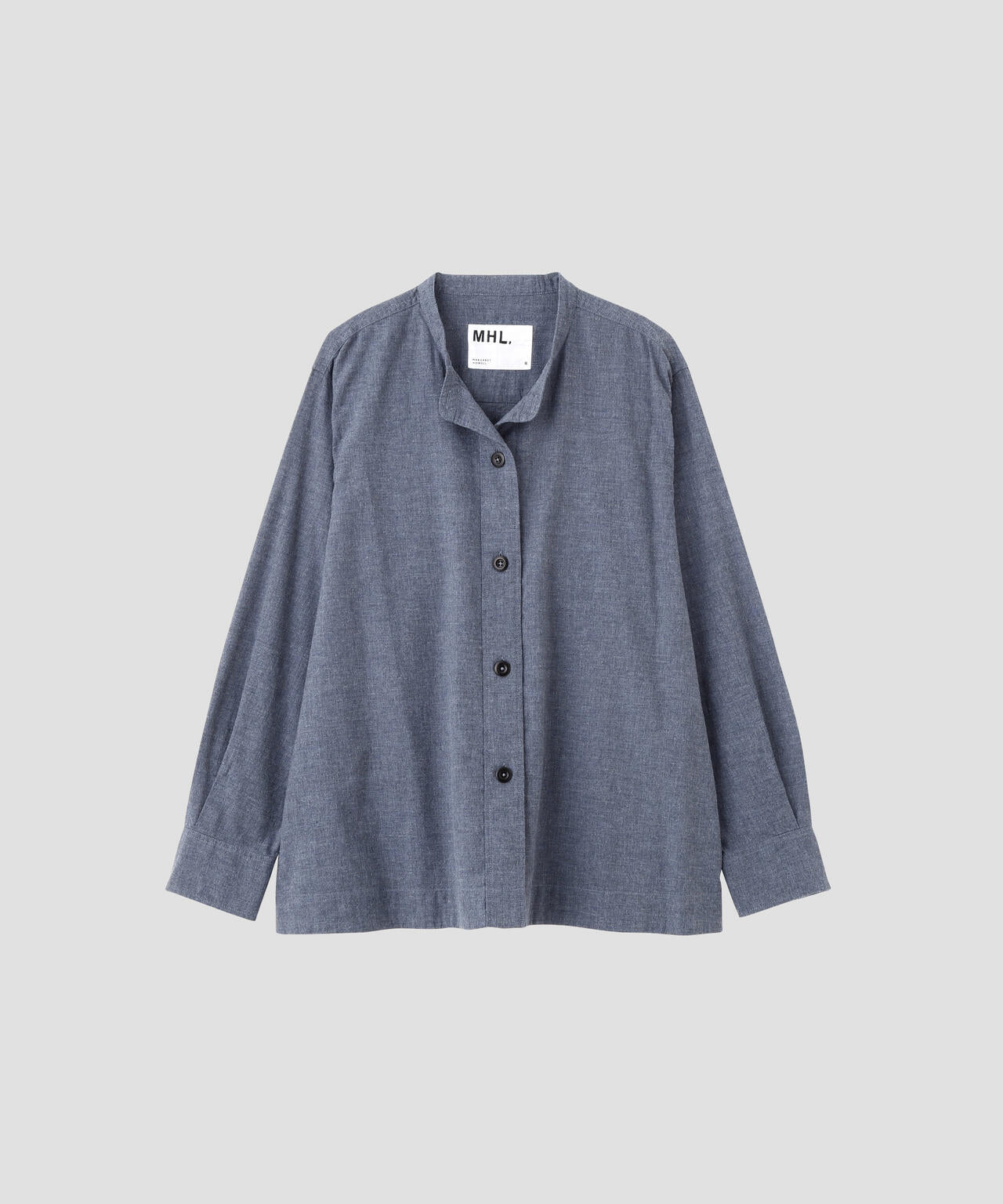 TOP DYED COTTON POPLIN SHIRT | MARGARET HOWELL（マーガレット