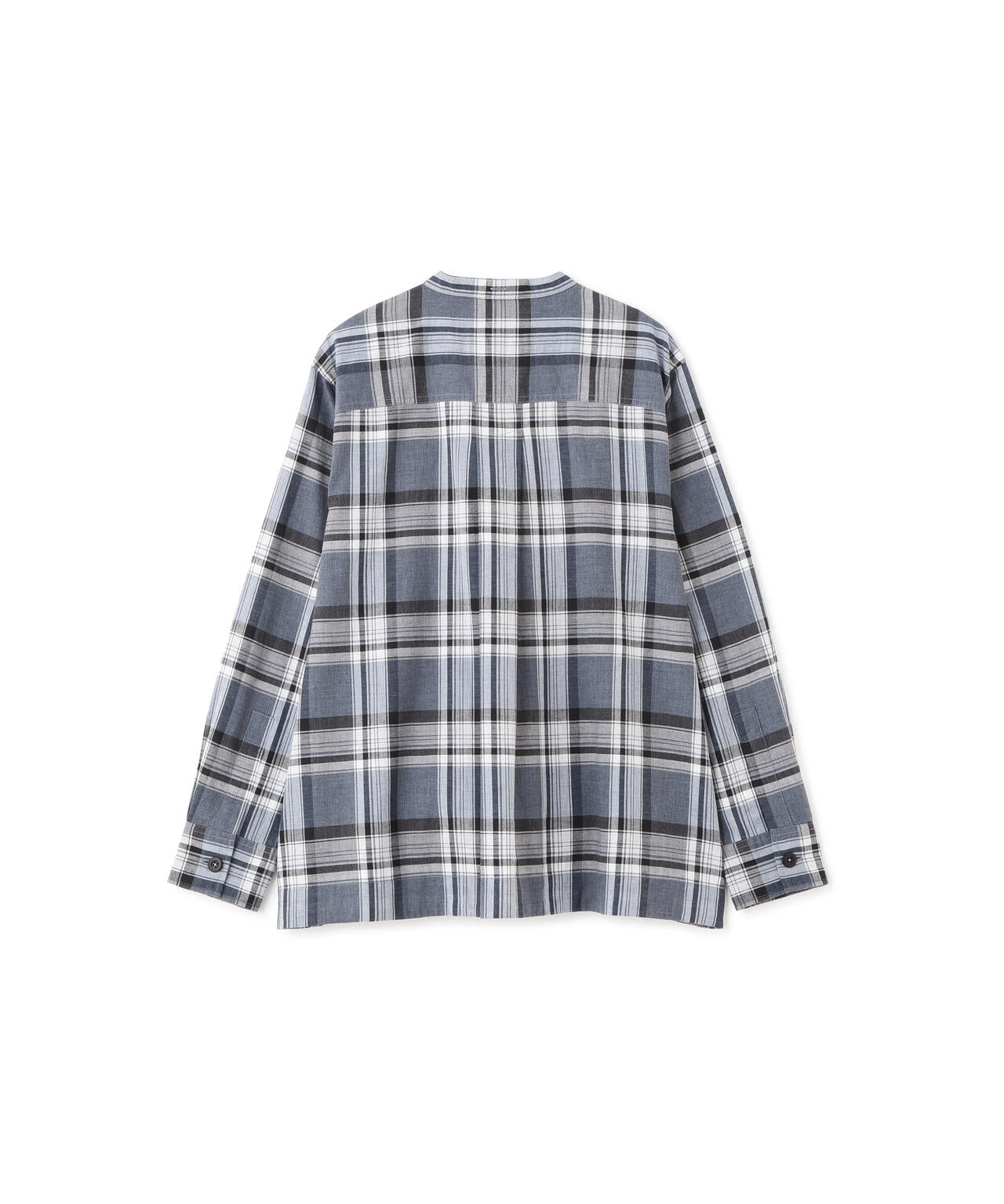 T*a様 24SS　マーガレットハウエル　DRY COTTON POPLIN TOP DYED COTTON POPLIN SHIRT | MARGARET HOWELL（マーガレット