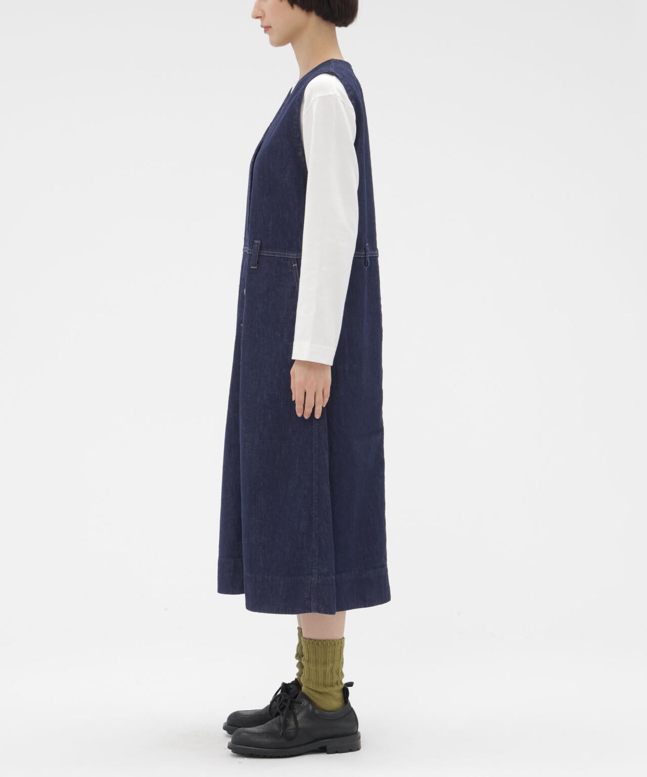 CANTON LIGHT DENIM DRESS