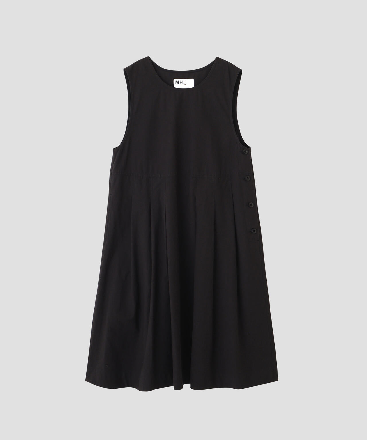 LIGHTWEIGHT COTTON NYLON TWILL DRESS
